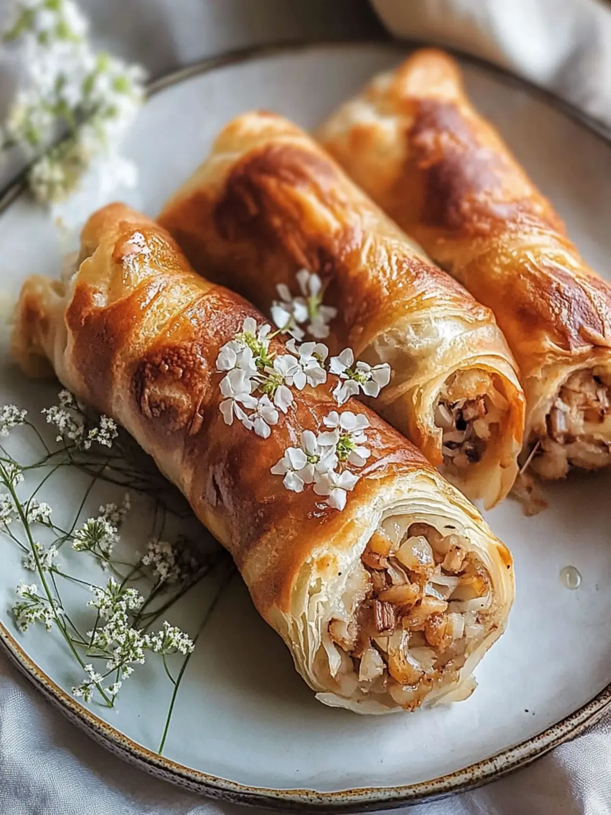 Luftgebratene Frühlingsrollen: Knusprig, gesund und lecker! 5 Luftgebratene Frühlingsrollen