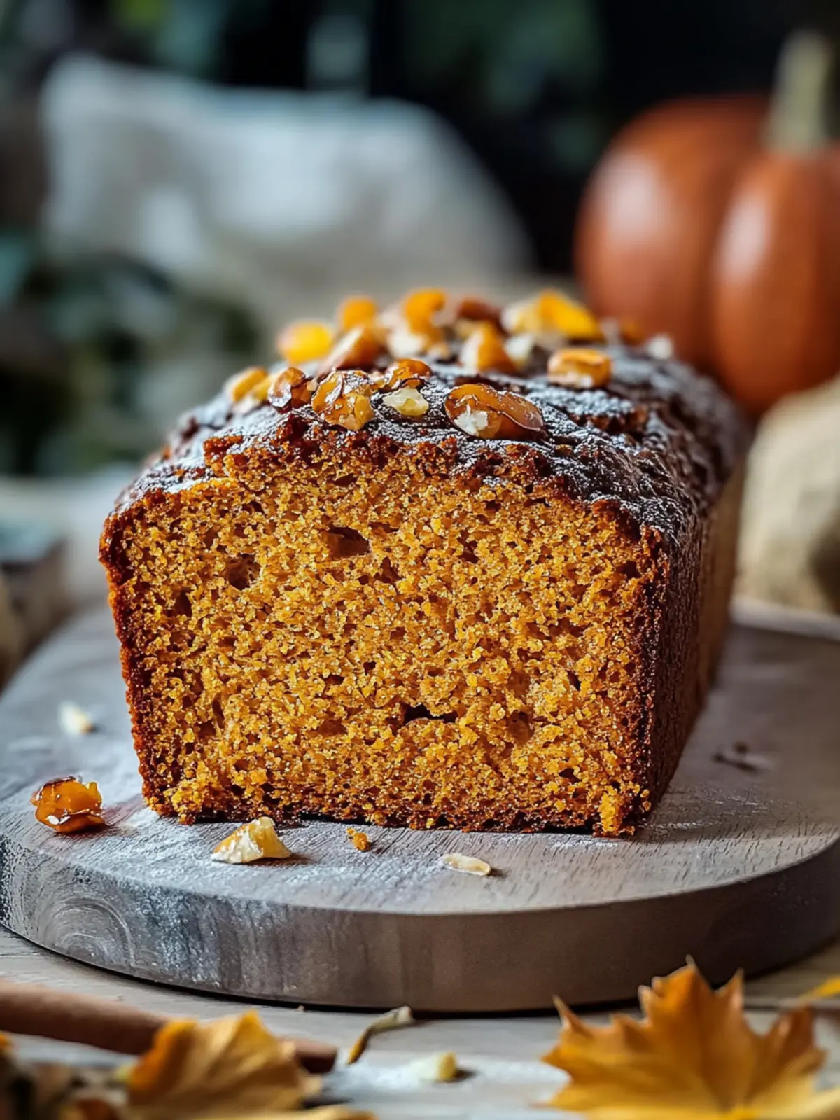 Herbstliches Kürbisbrot: Das perfekte Snack für den Herbst 5 Herbstliches Kürbisbrot