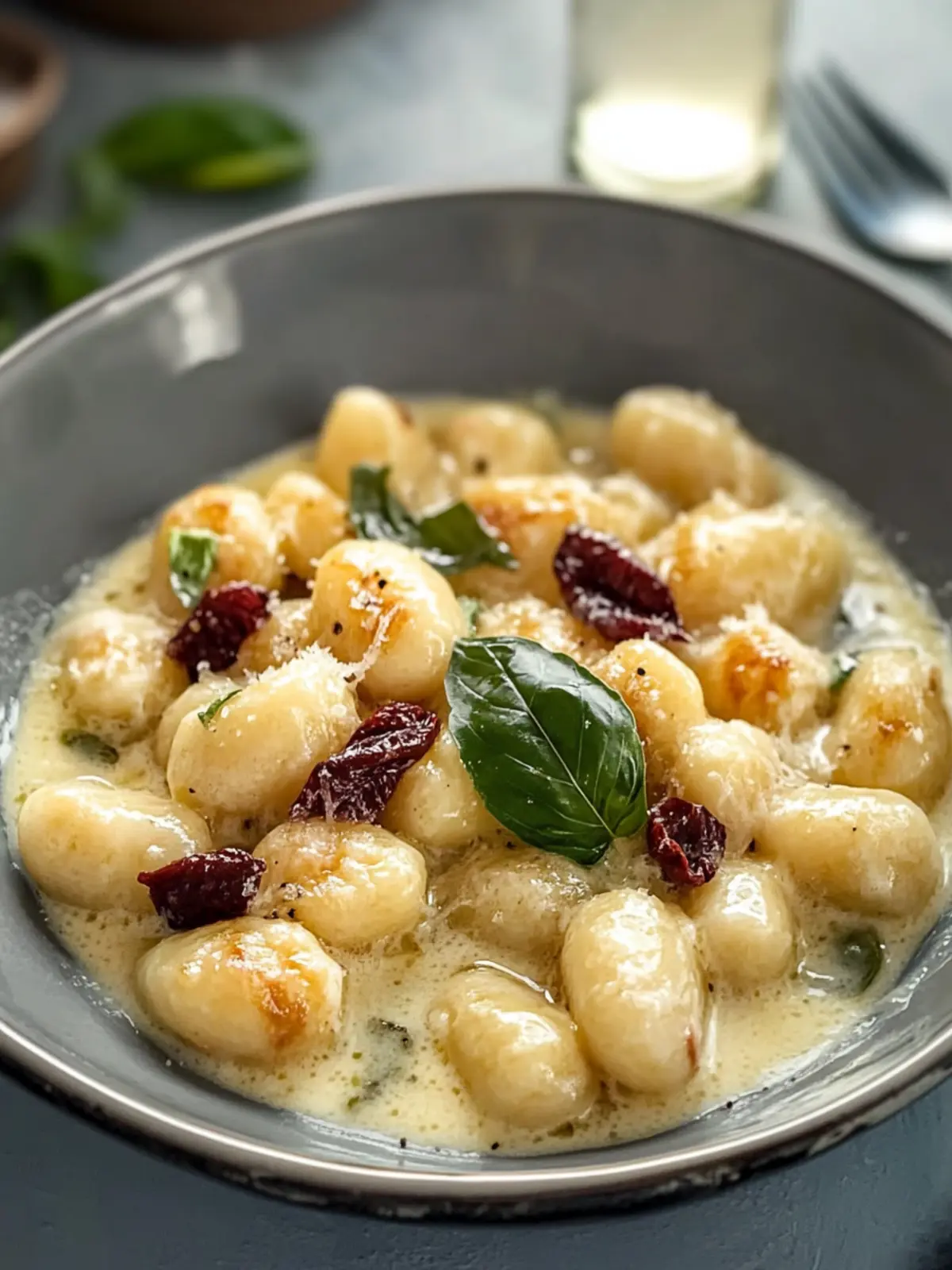Cremiges Hühnchen mit Gnocchi: Einfach, schnell und köstlich 3 Cremiges Hühnchen mit Gnocchi