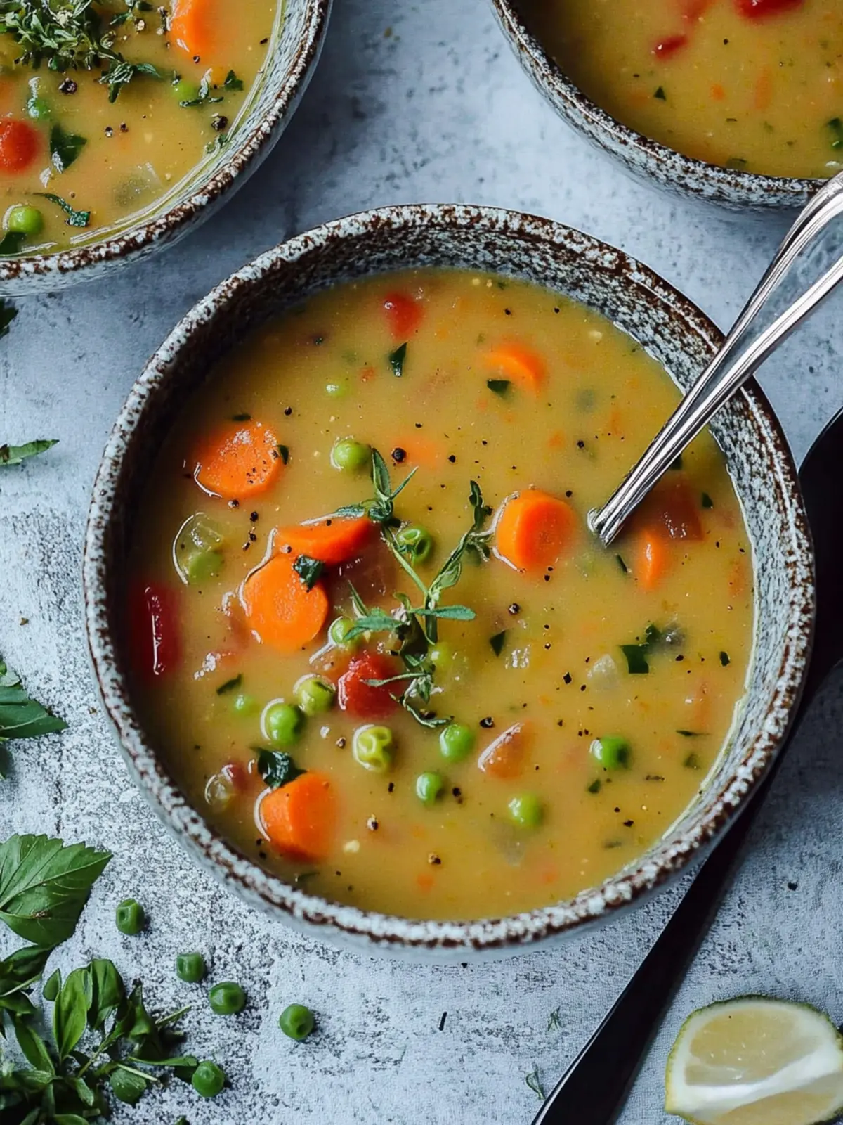 Wärmende VeganGemüsesuppe für kalte Tage genießen 2 VeganGemüsesuppe