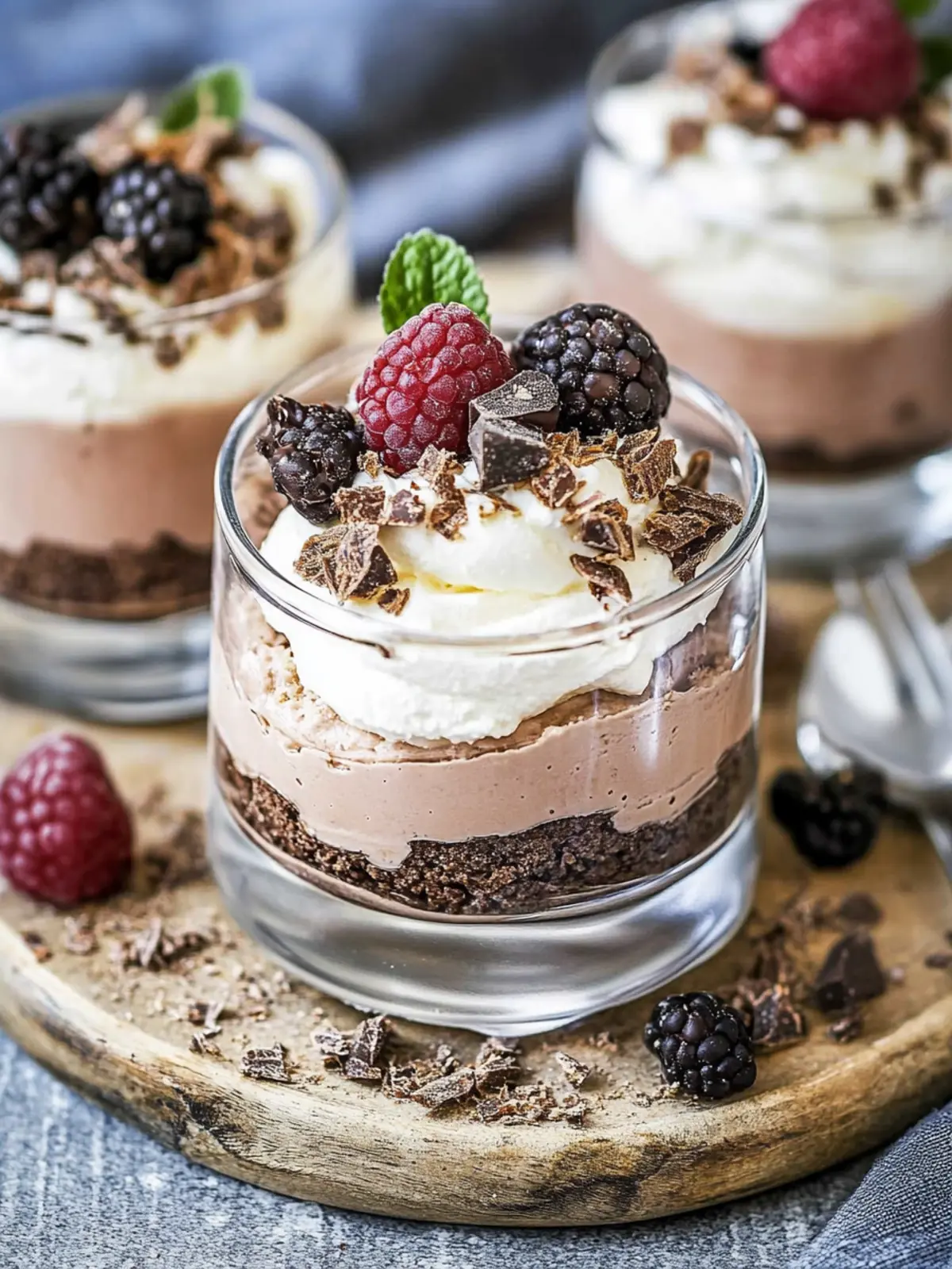 Schokoladenhaselnussmascarponebecher: Cremiger Genuss ohne Backen 4 Schokoladenhaselnussmascarponebecher