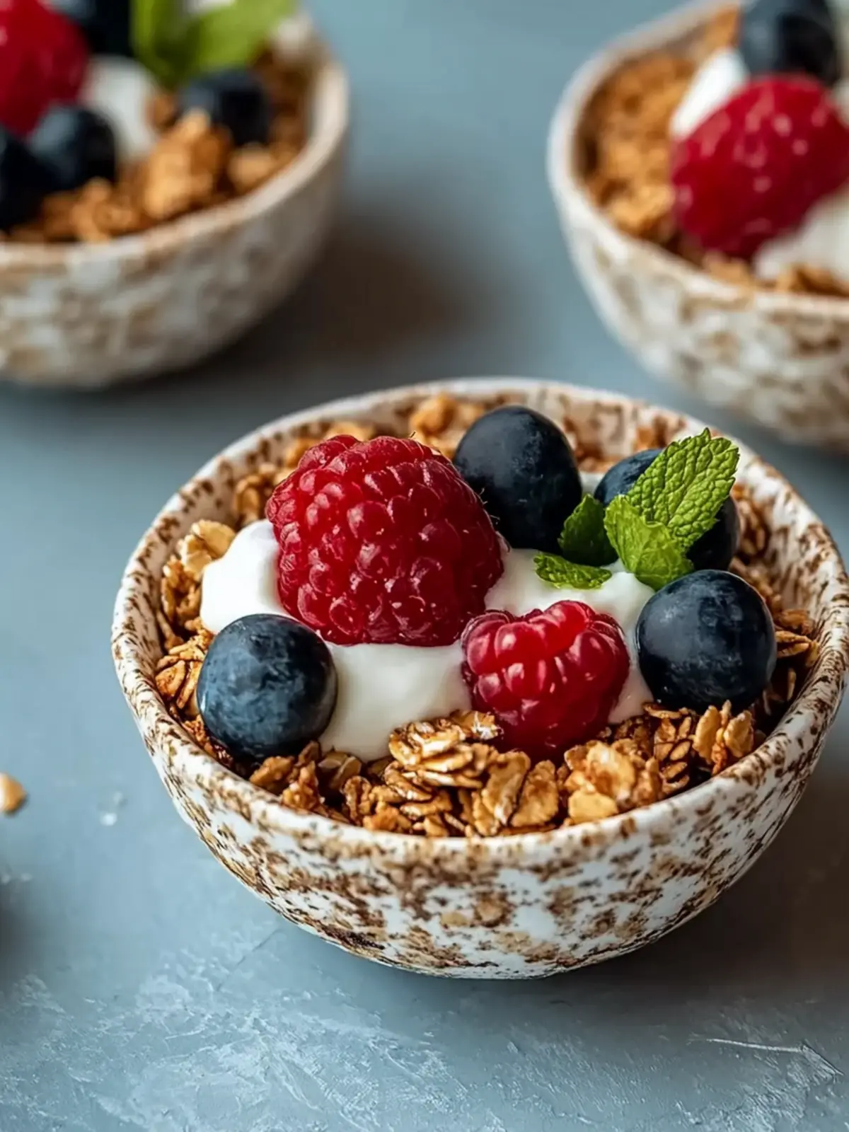 Einfache gesunde Frühstücks-Granola-Tassen für Energie am Morgen 5 Einfache gesunde Frühstücks-Granola-Tassen