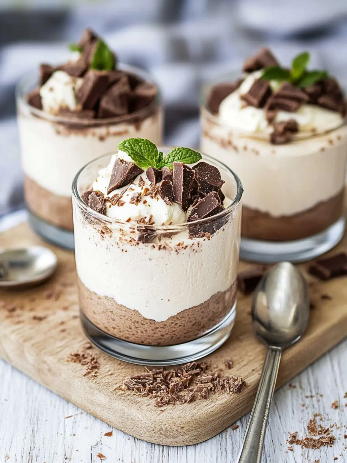 Schokoladenhaselnussmascarponebecher: Cremiger Genuss ohne Backen 3 Schokoladenhaselnussmascarponebecher