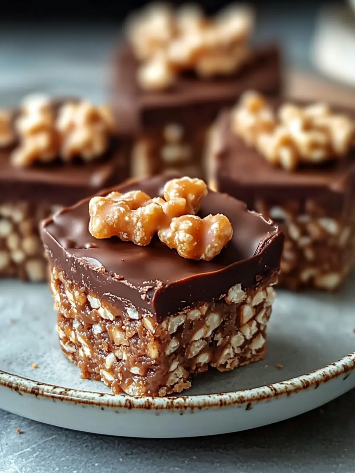 Schokoladen-Erdnussbutter-Reis-Krispie-Becher in 10 Minuten 4 Schokoladen-Erdnussbutter-Reis-Krispie-Becher