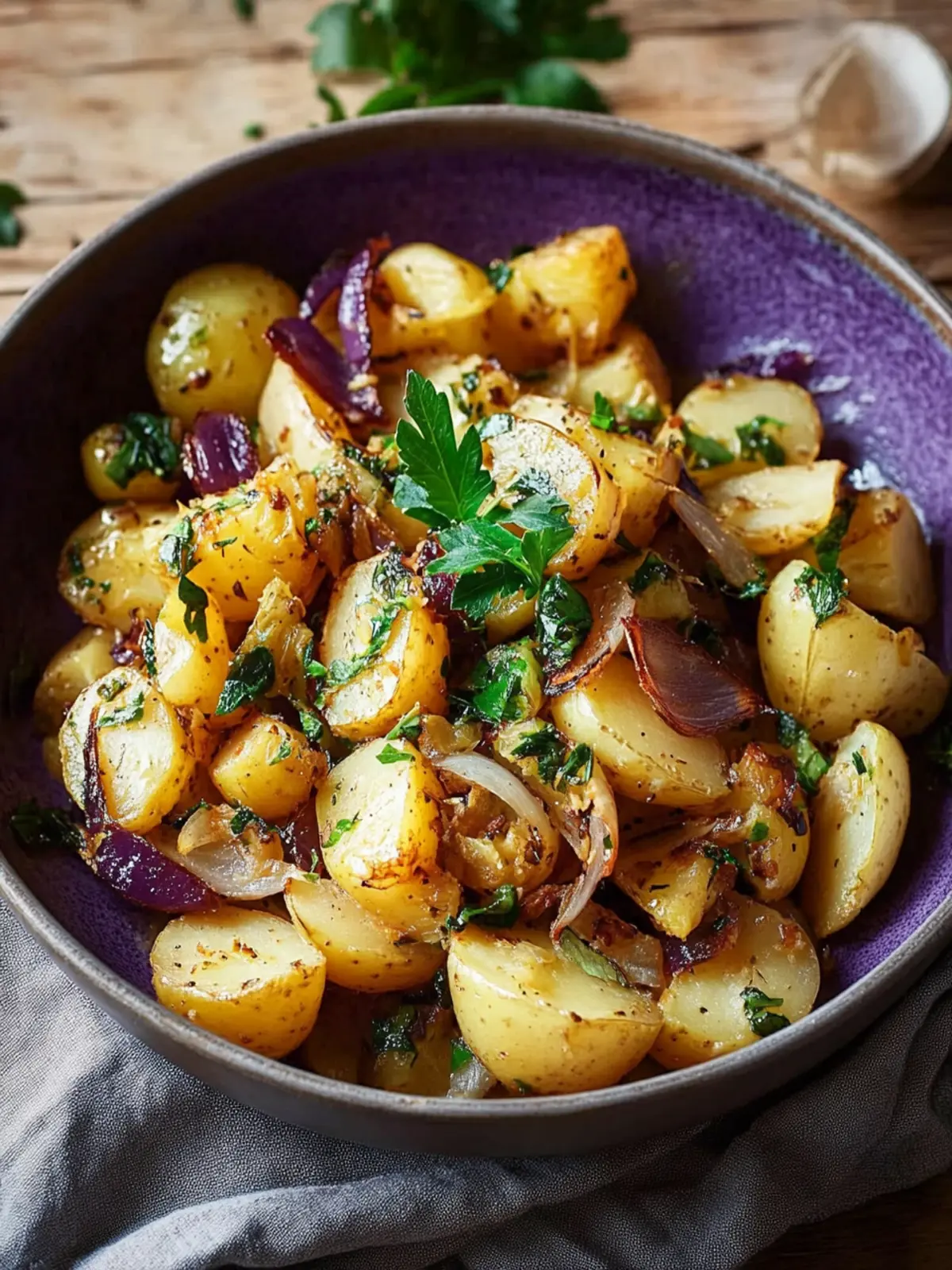 Krosse Kartoffel- und Kohlpfanne