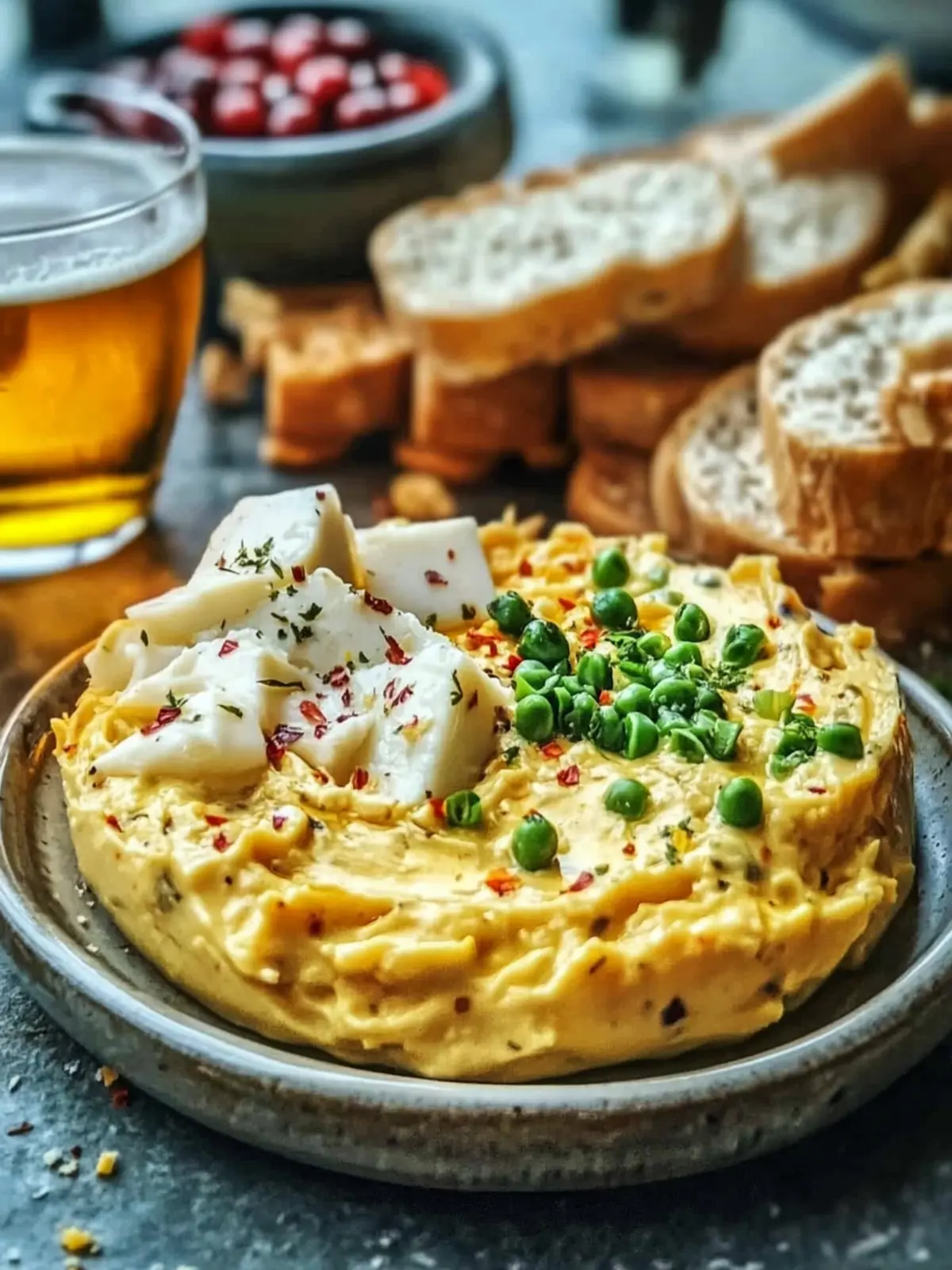 Deutsches Bier- und Käse-Dip – Der perfekte Partyhit 3 deutsches Bier- und Käse-Dip