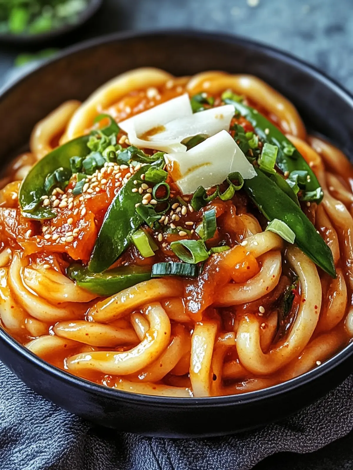 Schnelle Kimchi Udon Pfanne: Gesund, lecker und anpassbar 5 Kimchi Udon Pfannengericht