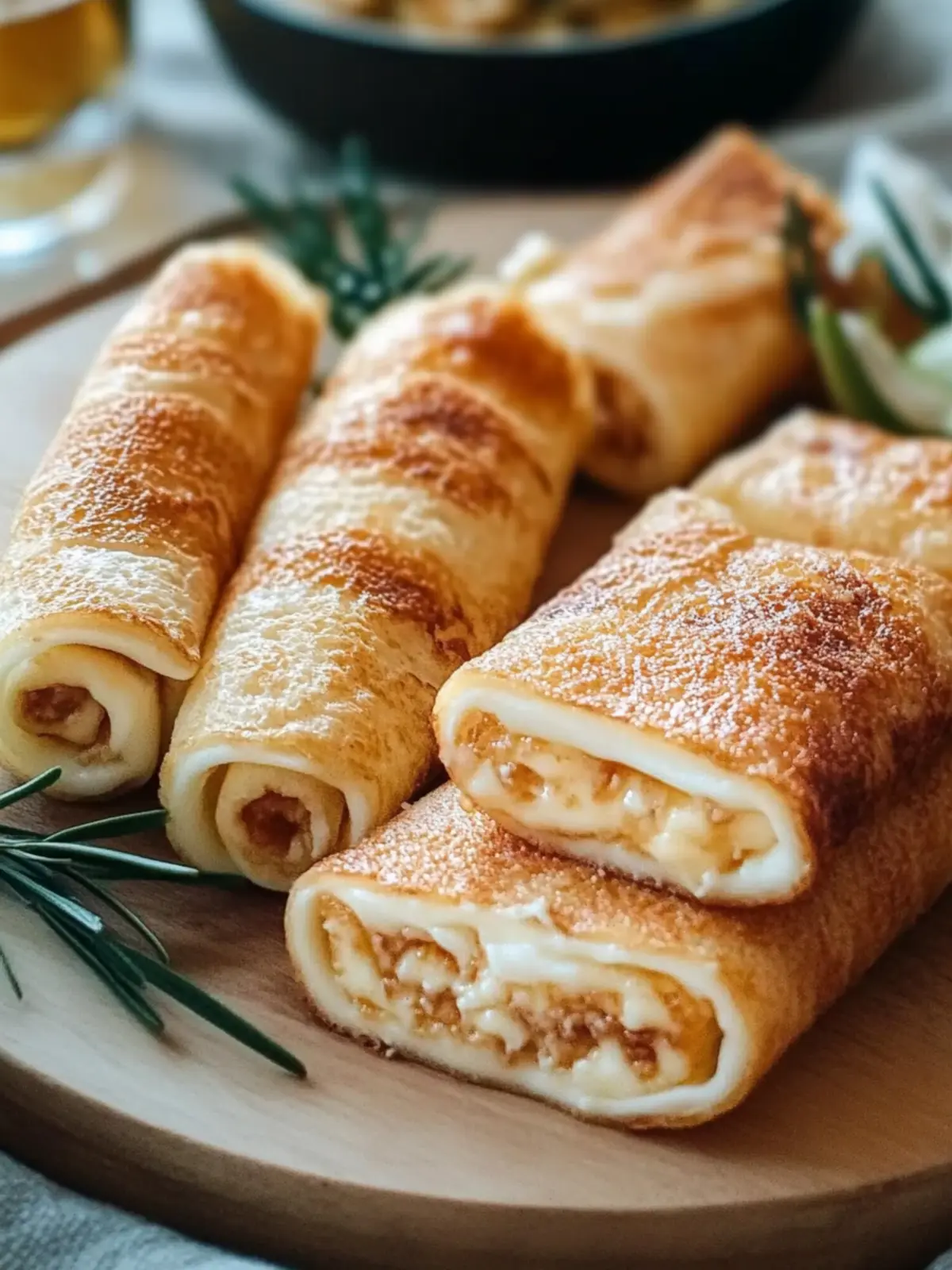 Überbackener Käse in Rollen: Knuspriger Genuss für jeden Snack 3 Überbackener Käse in Rollen