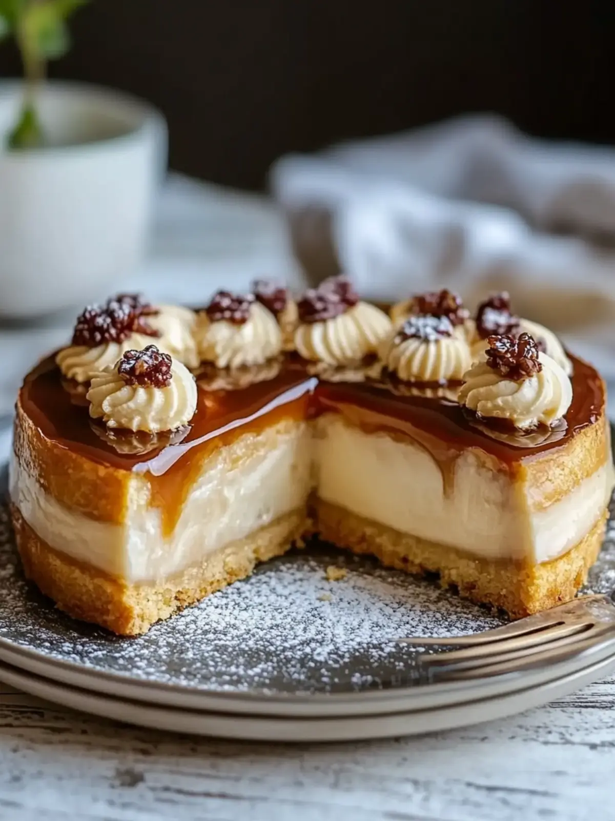 Gesalzener Karamell-Käsekuchen: Ein himmlischer Genuss für Jeden 5 Gesalzenes Karamell-Käsekuchen