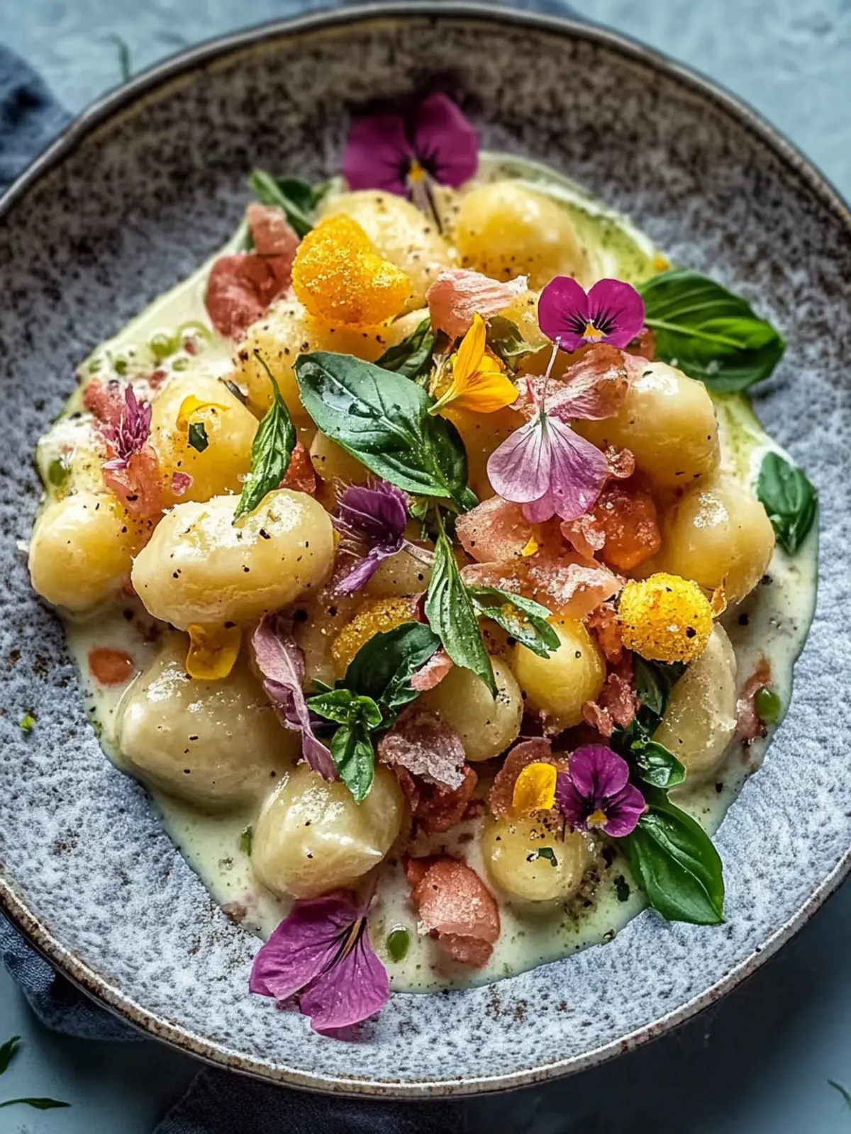 Frittierte Gnocchi mit karamellisiertem Blumenkohl für Zuhause 3 Frittierte Gnocchi mit karamellisiertem Blumenkohl