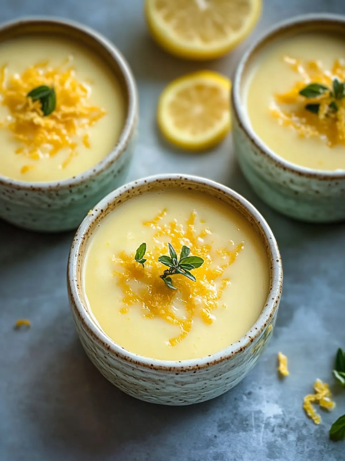 Zitronen-Posset: Einfaches Dessert für jeden Anlass 3 Zitronen-Posset