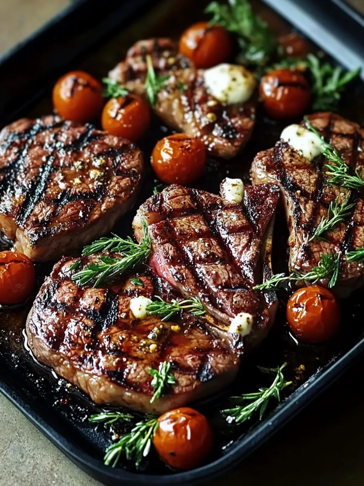 Gegrilltes Flankensteak: Sommerlicher Genuss mit Caprese 5 Gegrilltes Flankensteak