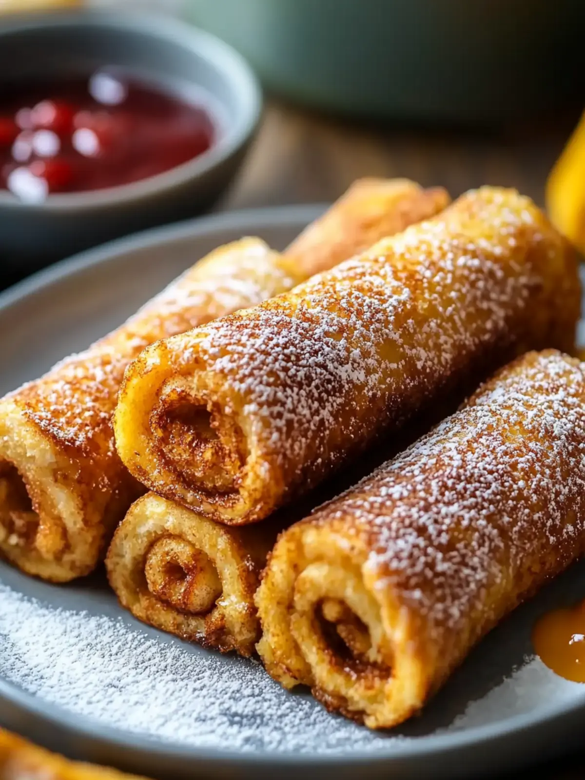 Kürbis French Toast Roll-Ups – Ein gemütliches Frühstücksvergnügen 5 Kürbis French Toast Roll-Ups