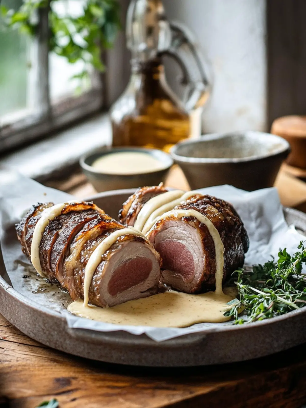 Hausgemachte Rinderrouladen: Herzhaft und einfach zubereitet 4 Hausgemachte Rinderrouladen