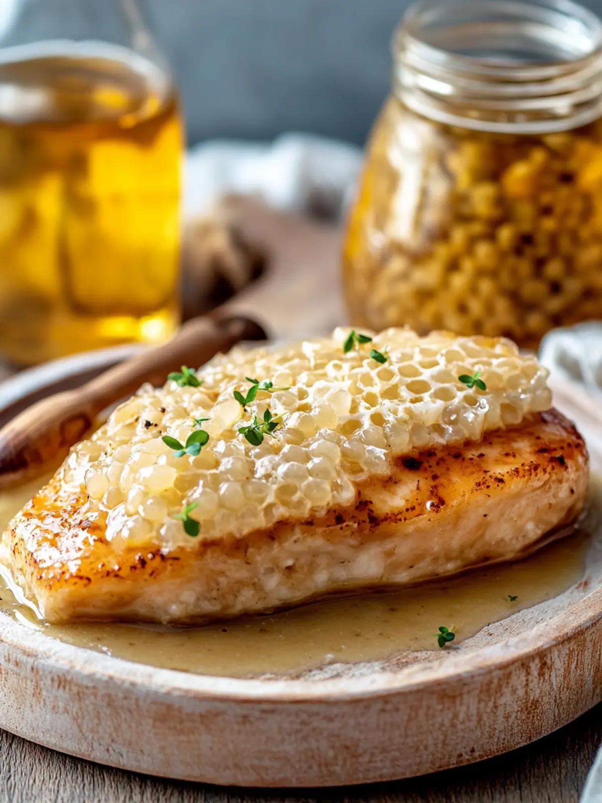 Saftiges Honig- und Senfhähnchen mit Reis – Schnelles Familenliebling 2 Saftiges Honig- und Senfhähnchen mit Reis