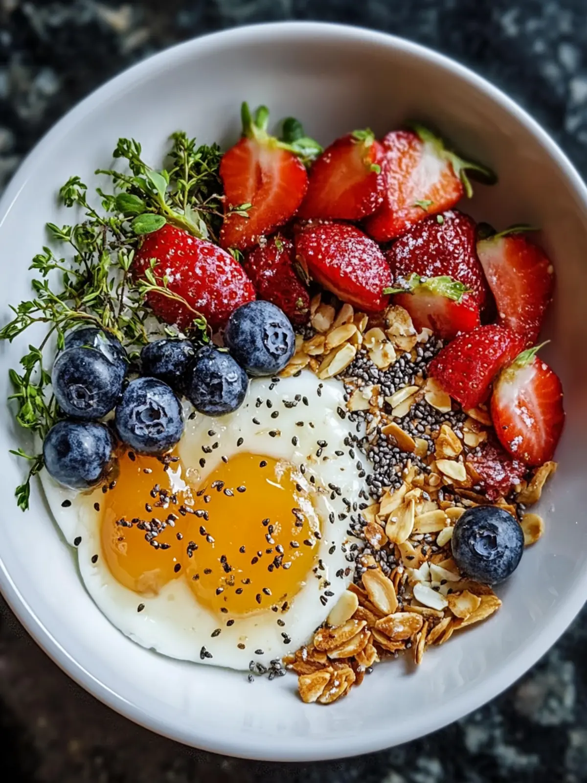 Hochproteinreiches Frühstück: Götterboot mit Joghurt und Beeren 2 hochproteinreiches Frühstück