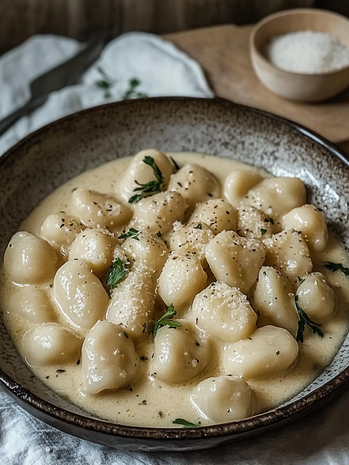 Cremige Knoblauch-Hähnchen-Gnocchi für blitzschnelle Wohlfühlküche 3 Cremige Knoblauch-Hühnchen-Gnocchi
