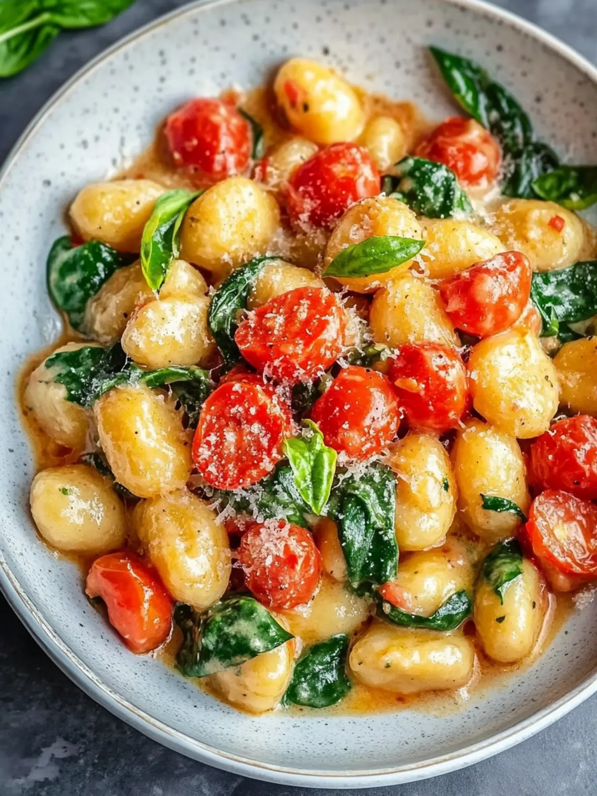 Gnocchi-Pfanne mit Tomate & Spinat: Schnell, Gesund und Lecker 5 Schnelles Gnocchi-Pfanne mit Tomate & Spinat