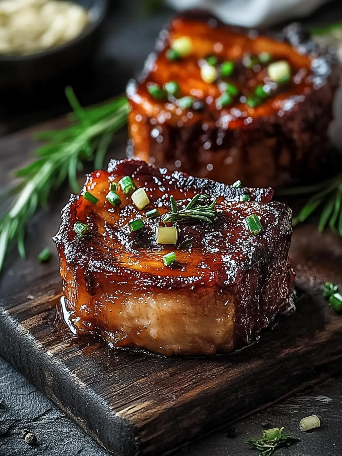 Rauchige Bourbon BBQ Rinderbacon: Der perfekte Snack für Zuhause 2 Rauchige Bourbon BBQ Rinderbacon