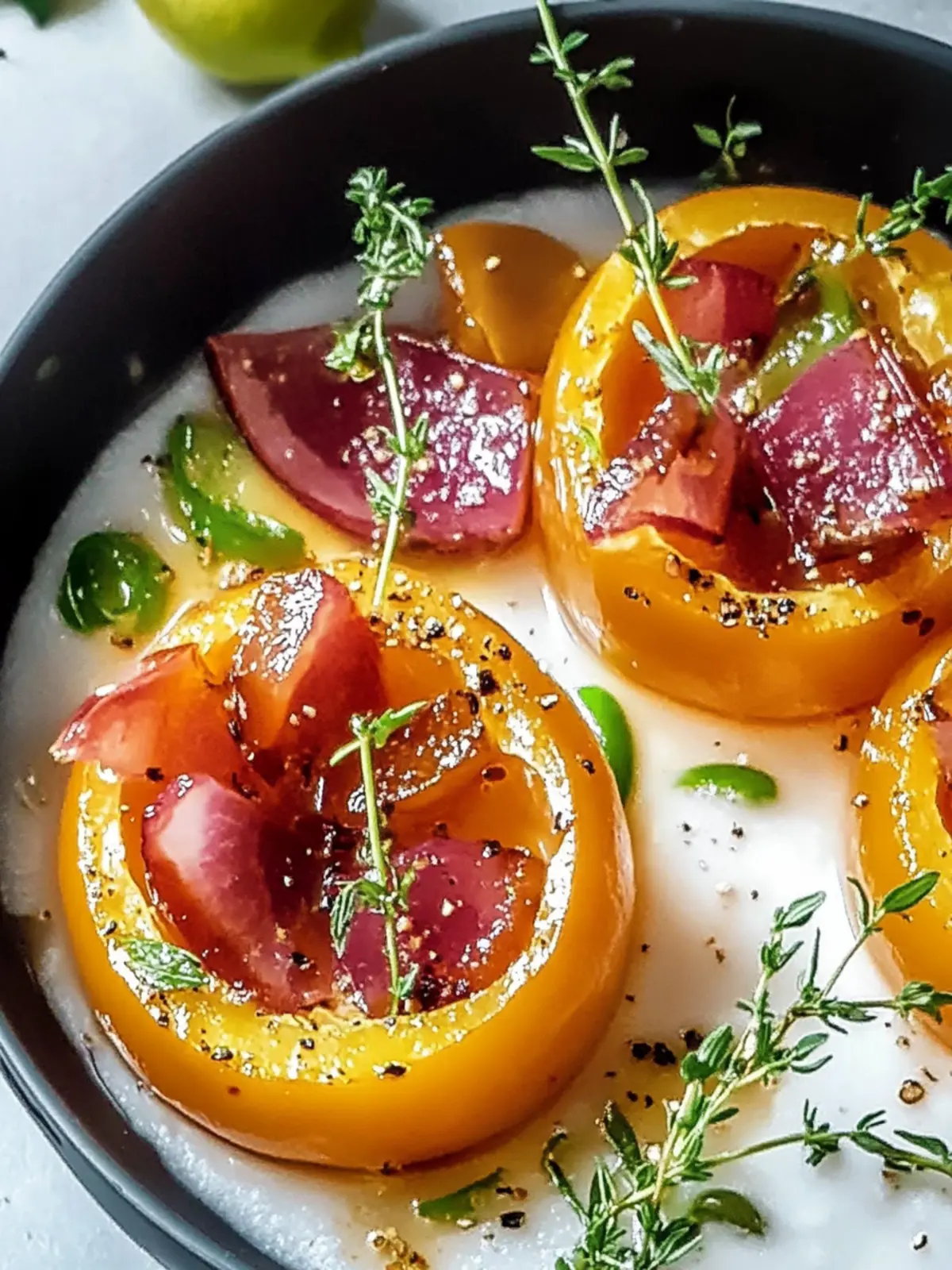 Kürbisstücke mit Speck – Knuspriger Genuss für den Herbst 5 Kürbisstücke mit Speck