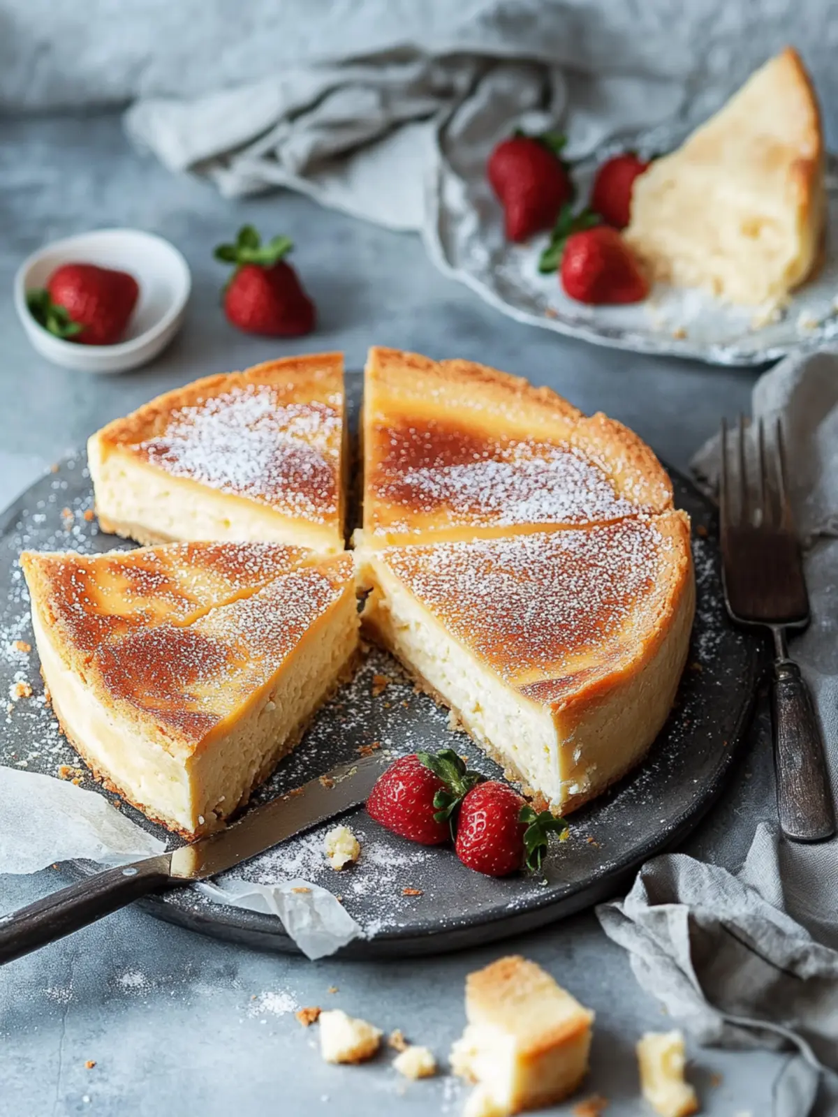 Feuchter Blechkuchen Käsekuchen: Cremiger Genuss für alle 2 Feuchter Blechkuchen Käsekuchen