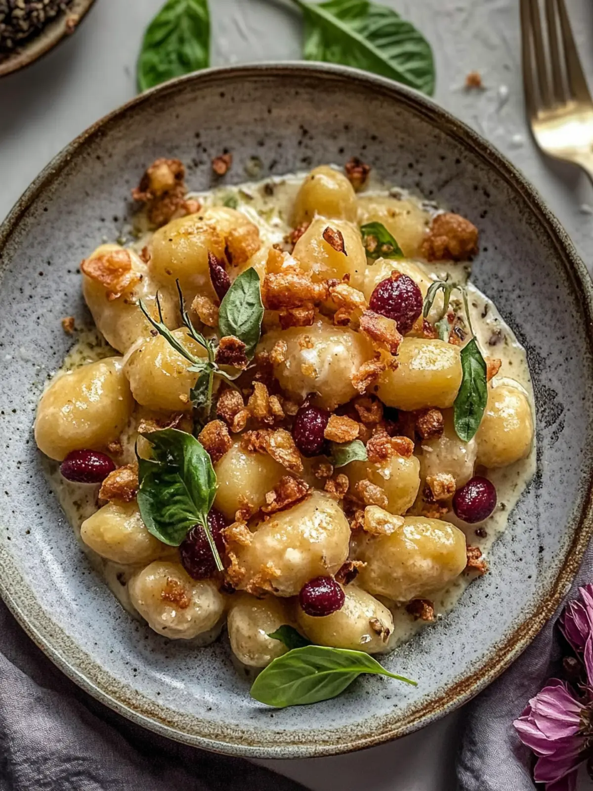 Frittierte Gnocchi mit karamellisiertem Blumenkohl für Zuhause 5 Frittierte Gnocchi mit karamellisiertem Blumenkohl