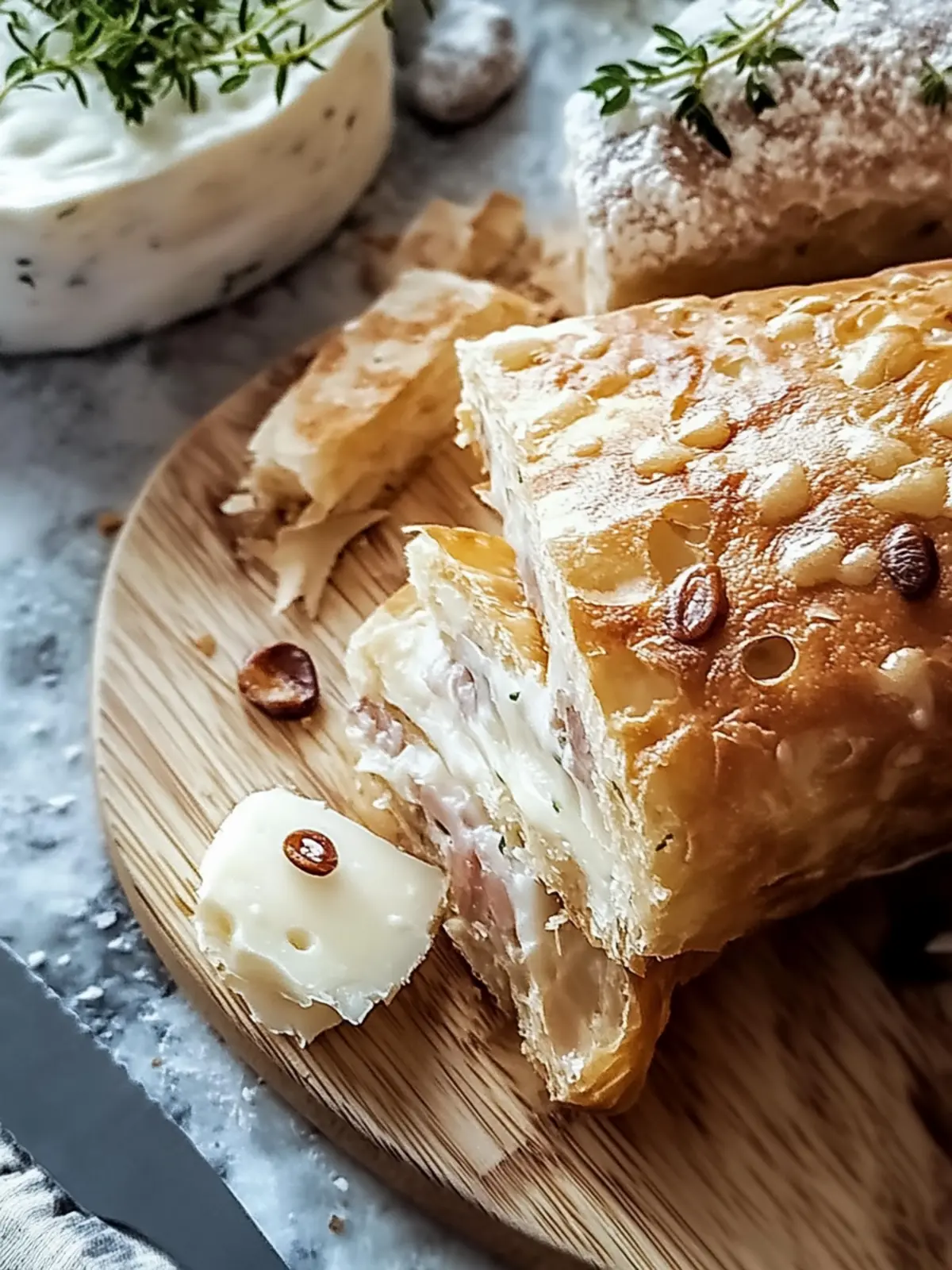 Krosse Blätterteig, Schinken und Käse – Schnell & Einfach genießen 3 Krosse Blätterteig, Schinken und Käse