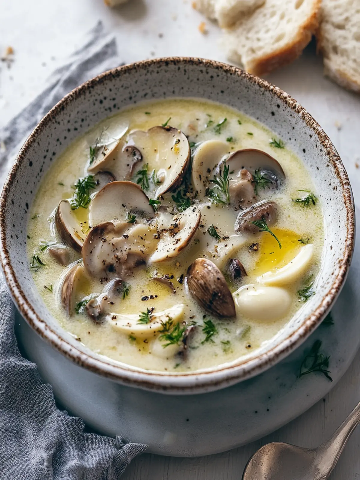 Muschelsuppe: Cremige Küstengenüsse für kalte Tage 2 Muschelsuppe