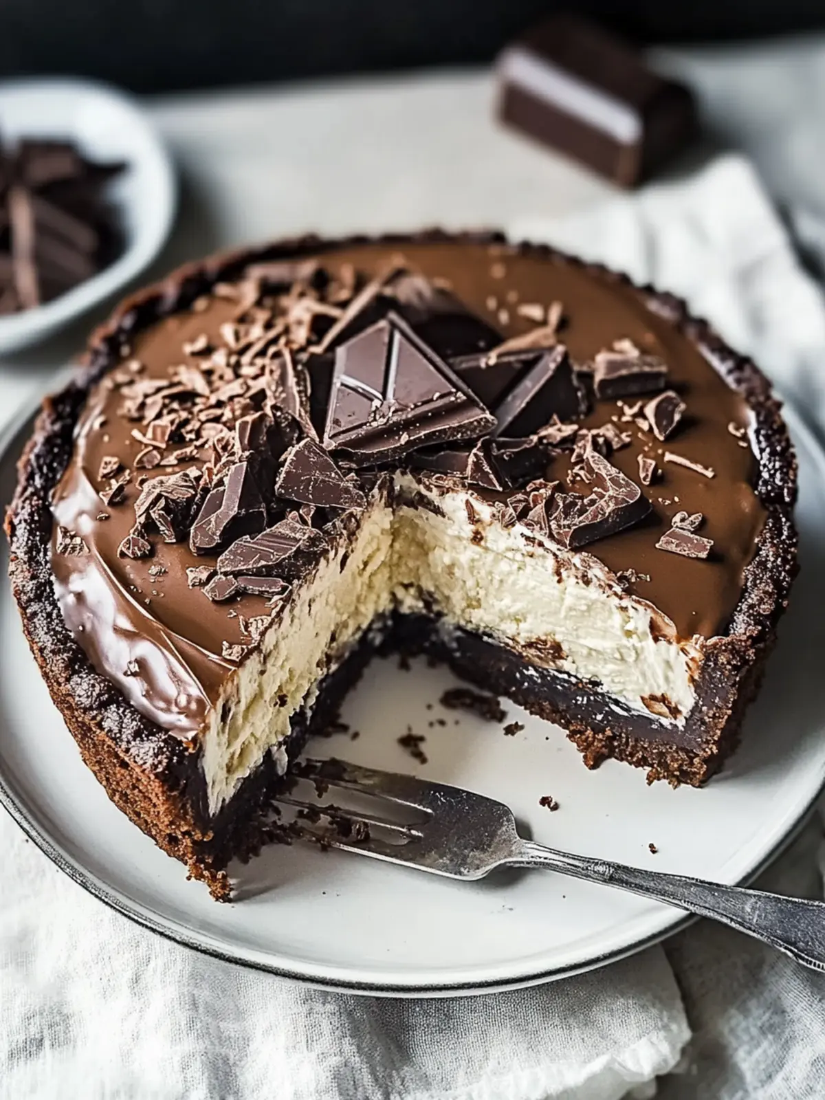 Einfacher Keine-Bake Deutscher Schokoladenkuchen zum Genießen 4 Keine-Bake Deutscher Schokoladenkuchen