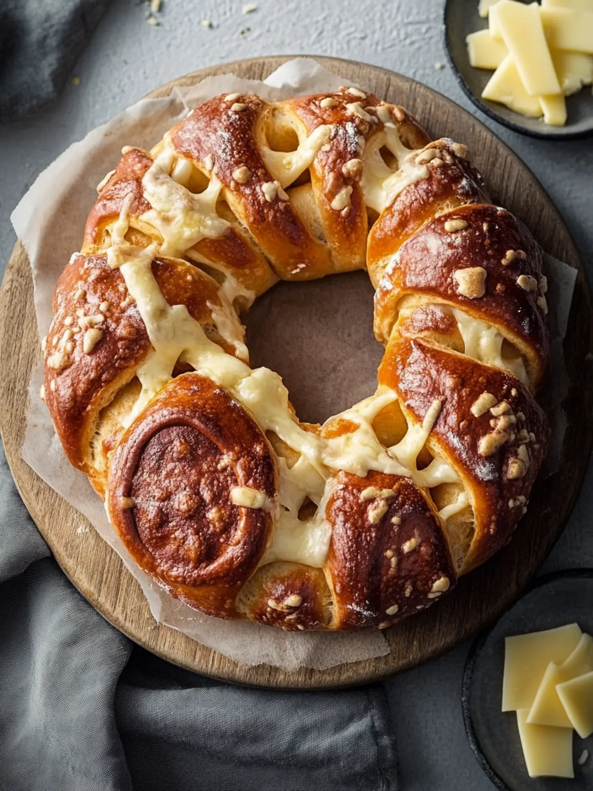Gebratene Brezeln mit Schinken und Käse – Ein Genuss für Jeden 4 Gebratene Brezeln mit Schinken und Käse