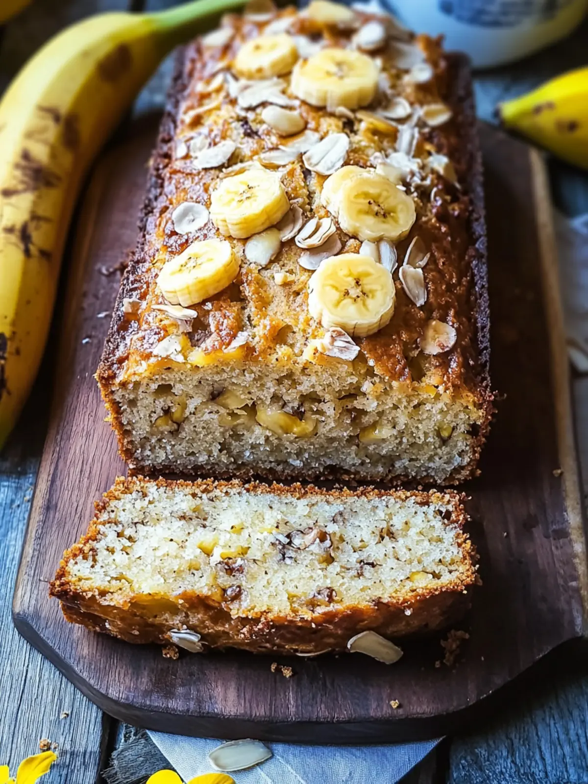 Tropisches Bananenbrot mit Ananas und Kokosnuss für Glücksmomente 3 Tropisches Bananenbrot mit Ananas und Kokosnuss