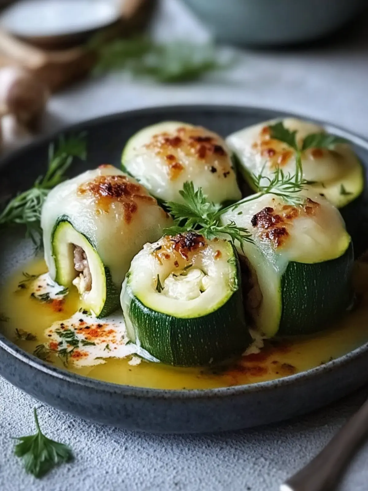Zucchini und Hackfleischrollen – Schnelle Sommerfreude erleben 2 Zucchini und Hackfleischrollen