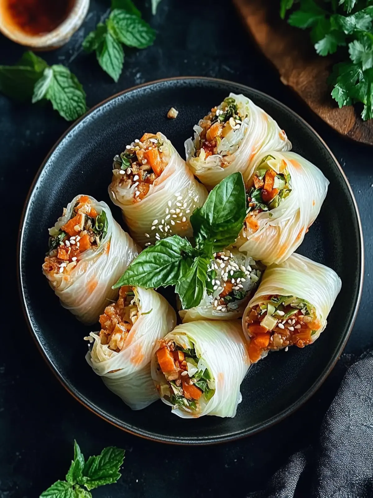 Krautwickel mit veganer Füllung – Gesund & Einfach zubereitet 2 Krautwickel mit veganer Füllung