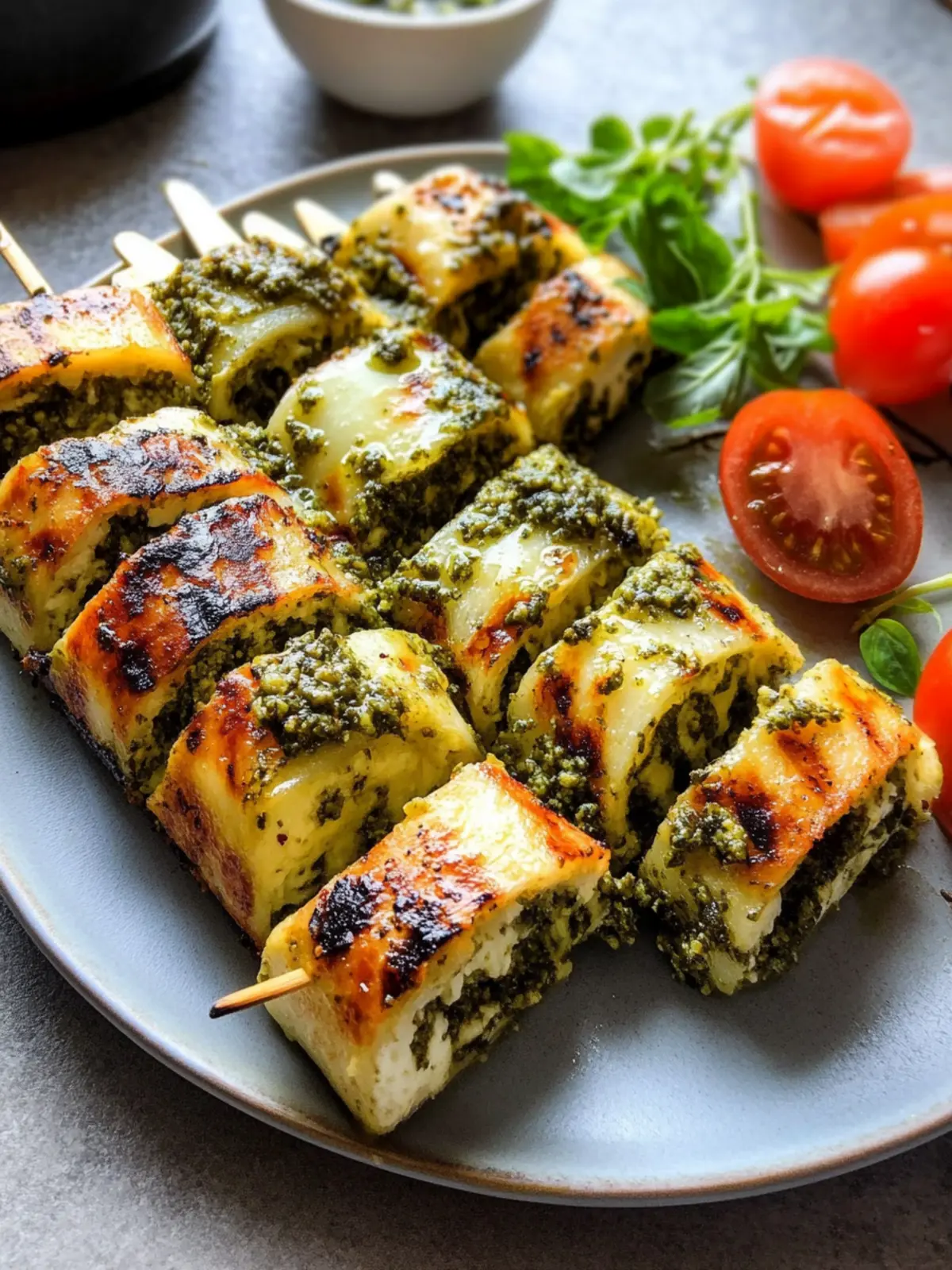Pesto Käse-Röllchen: Leckere Snack-Überraschung für Zuhause 3 Pesto Käse-Röllchen