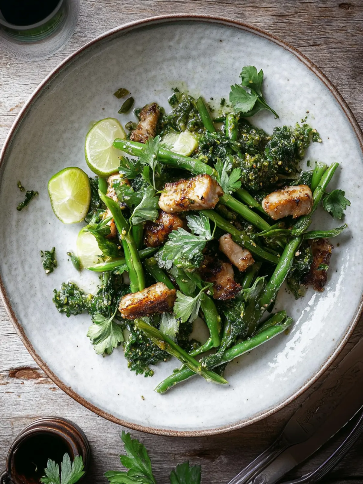 Hühnchen und grüne Bohnen Pfanne: Schnelles Abendessen für die Familie 2 Hühnchen und grüne Bohnen Pfanne