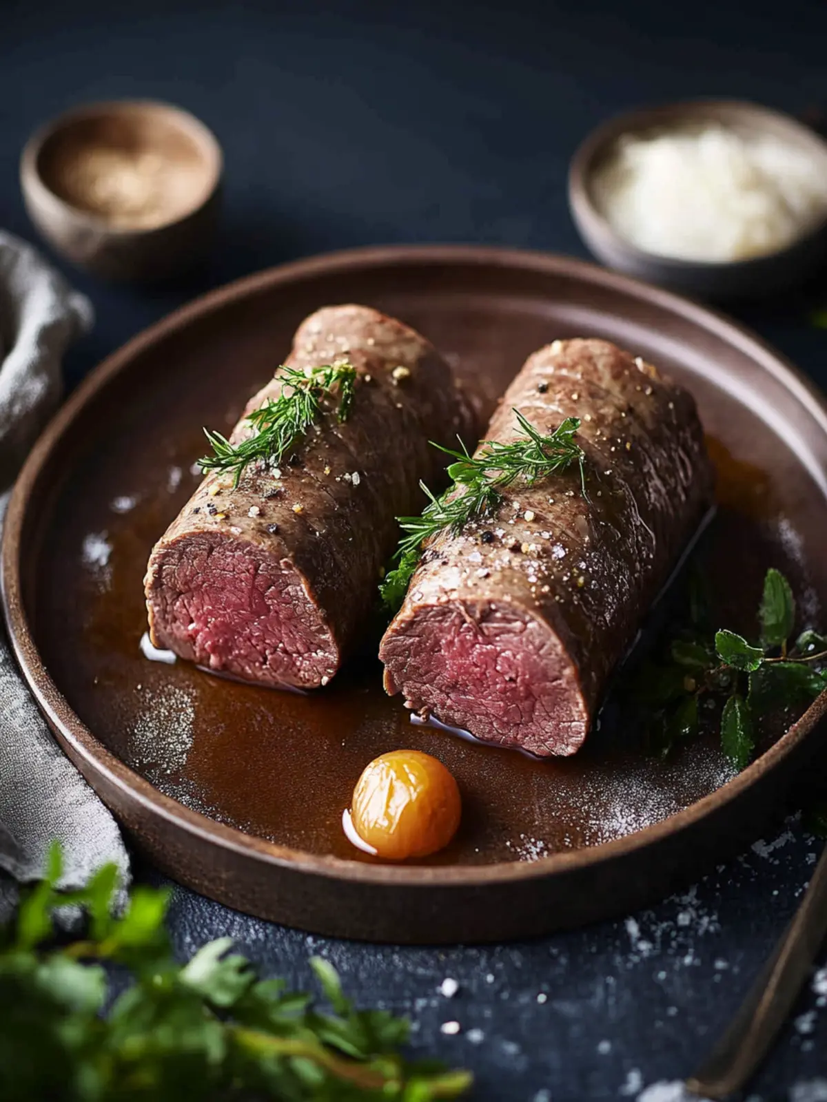 Rinderrouladen im Schnellkochtopf – Schnell und Zart genießen 2 Rinderrouladen im Schnellkochtopf