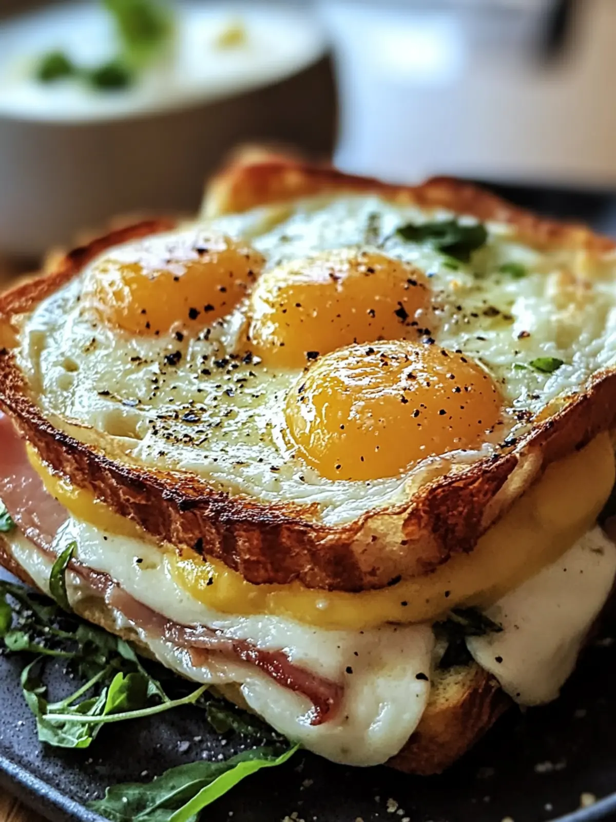 Leckere Croque Madame Auflauf für dein nächstes Brunch-Vergnügen 2 Croque Madame Auflauf