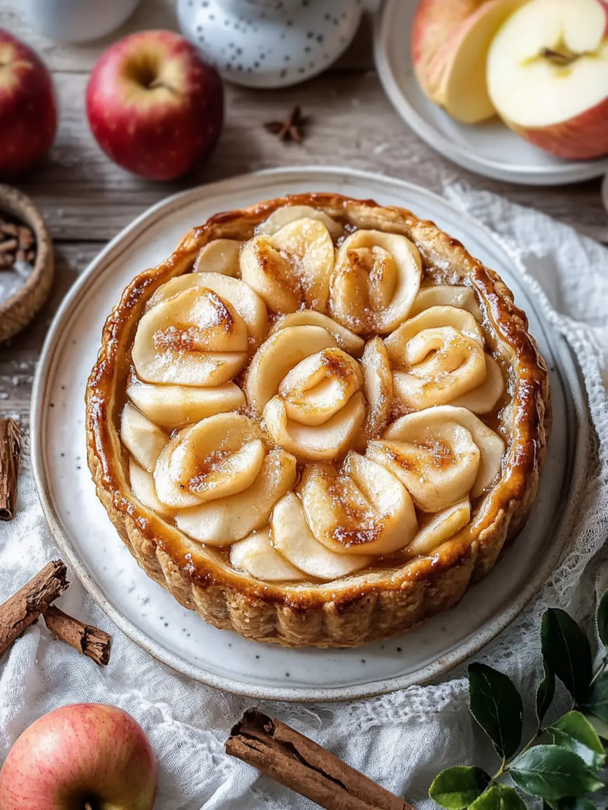 Einfache Apfel-Zimt-Schnecken für ein warmes Frühstücksvergnügen 2 Einfache Apfel-Zimt-Schnecken