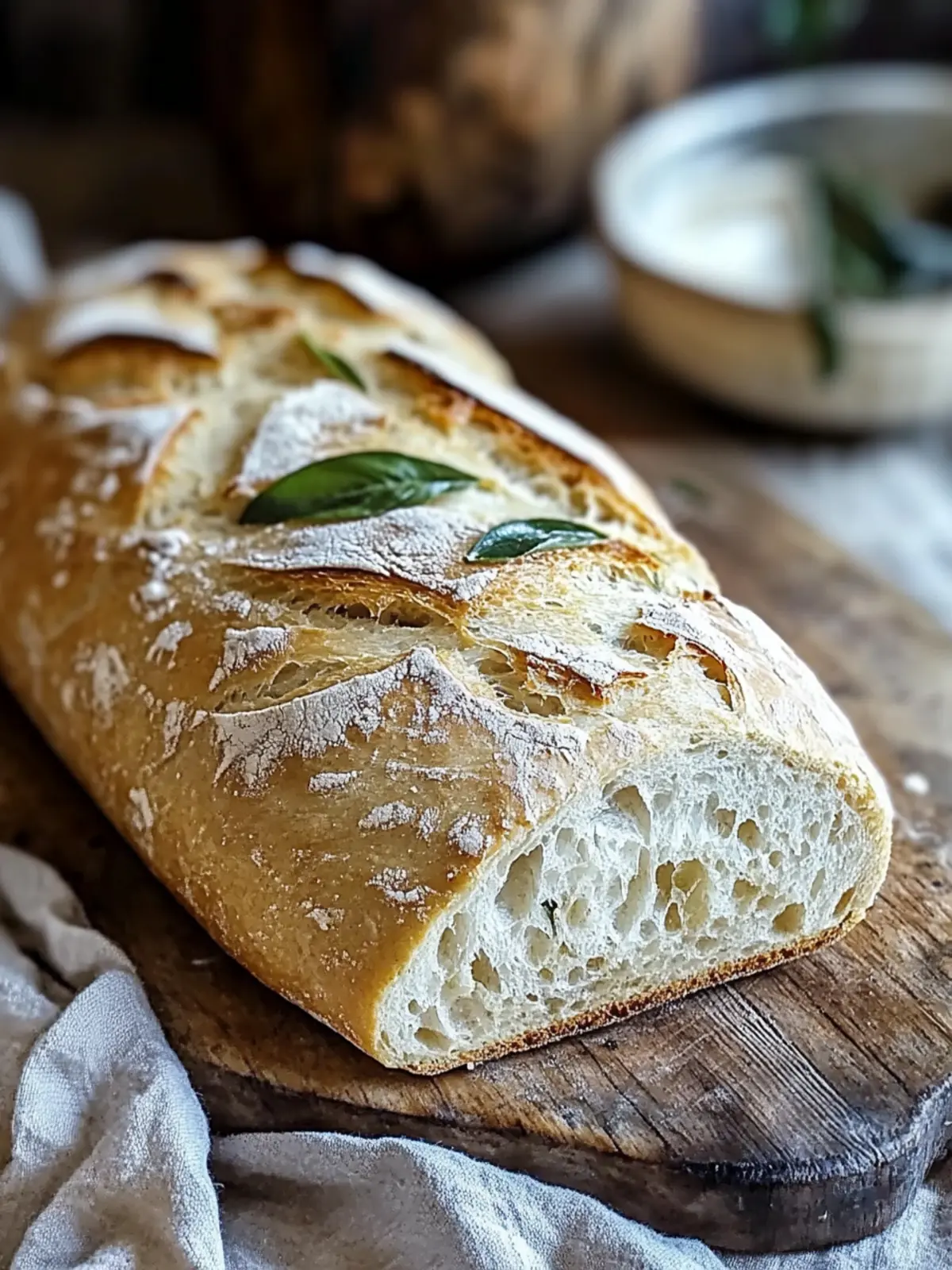 Krustiges italienisches Brot: Einfach selbst backen und genießen 5 Krustiges italienisches Brot