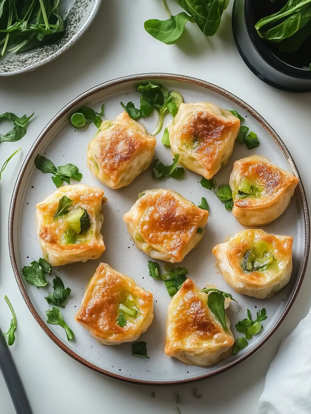 Leckere vegetarische Teigtaschen – Schnell und einfach selbstgemacht 3 Leckere vegetarische Teigtaschen