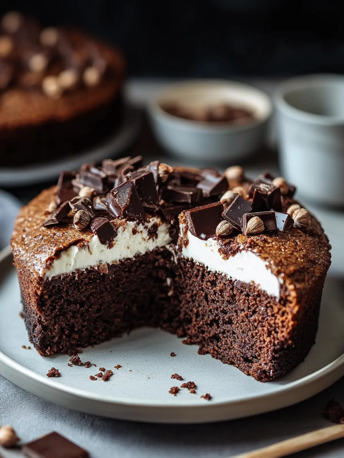 Haferflocken-Kuchen mit Schokolade: Gesund und unwiderstehlich lecker 5 Haferflocken-Kuchen mit Schokolade