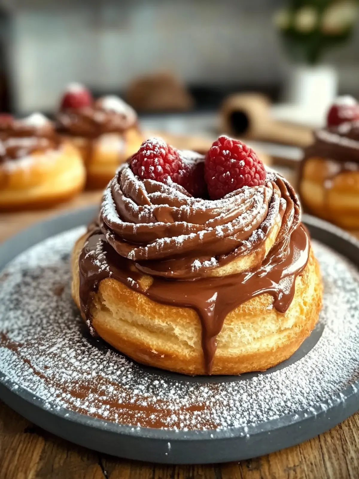 Himmlische Nutella Zimtschnecken für ein süßes Frühstück 3 Nutella Zimtschnecken