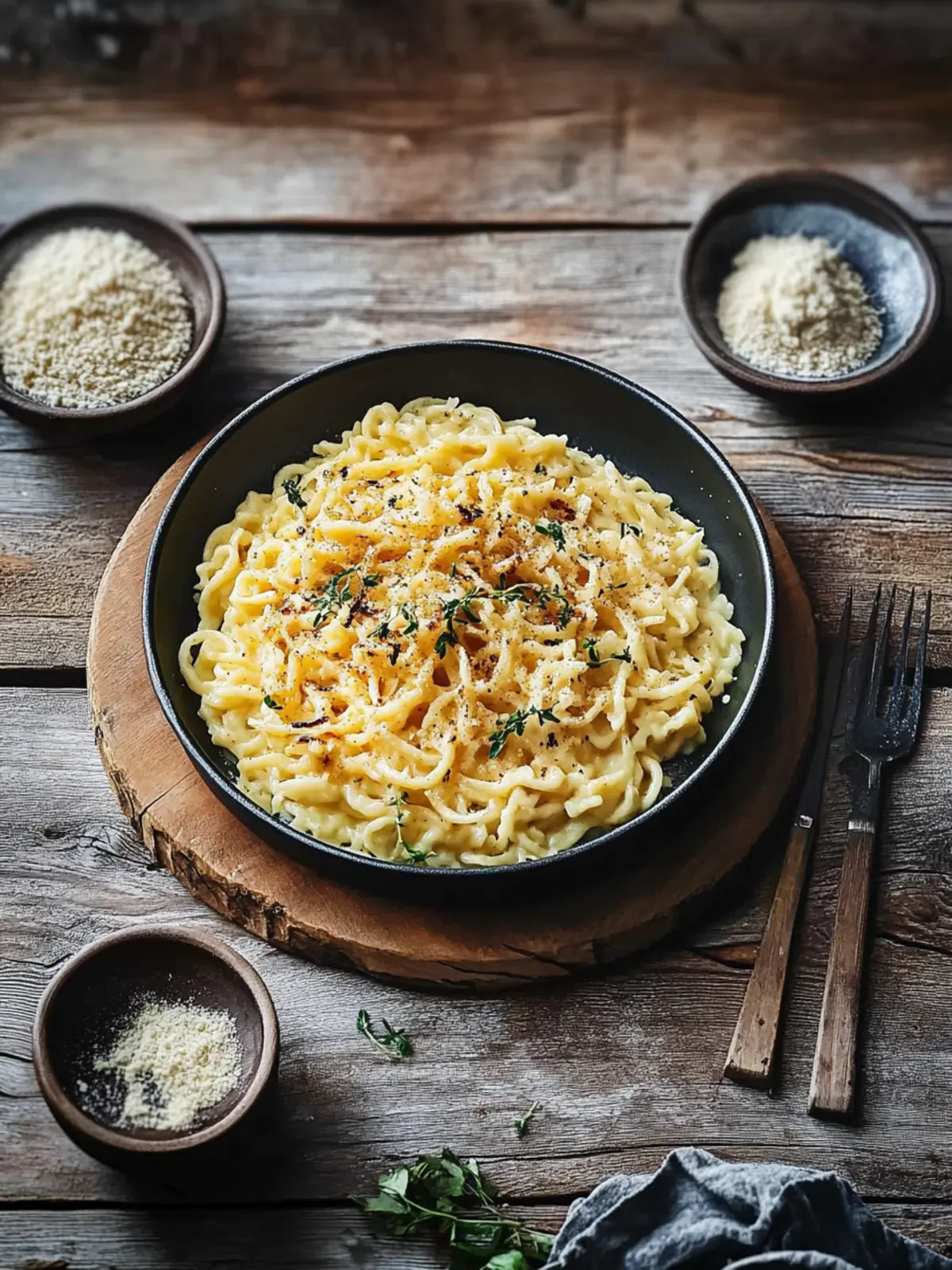 Käse Spätzle: Ein herzhaftes Wohlfühlessen für dich 4 Käse Spätzle