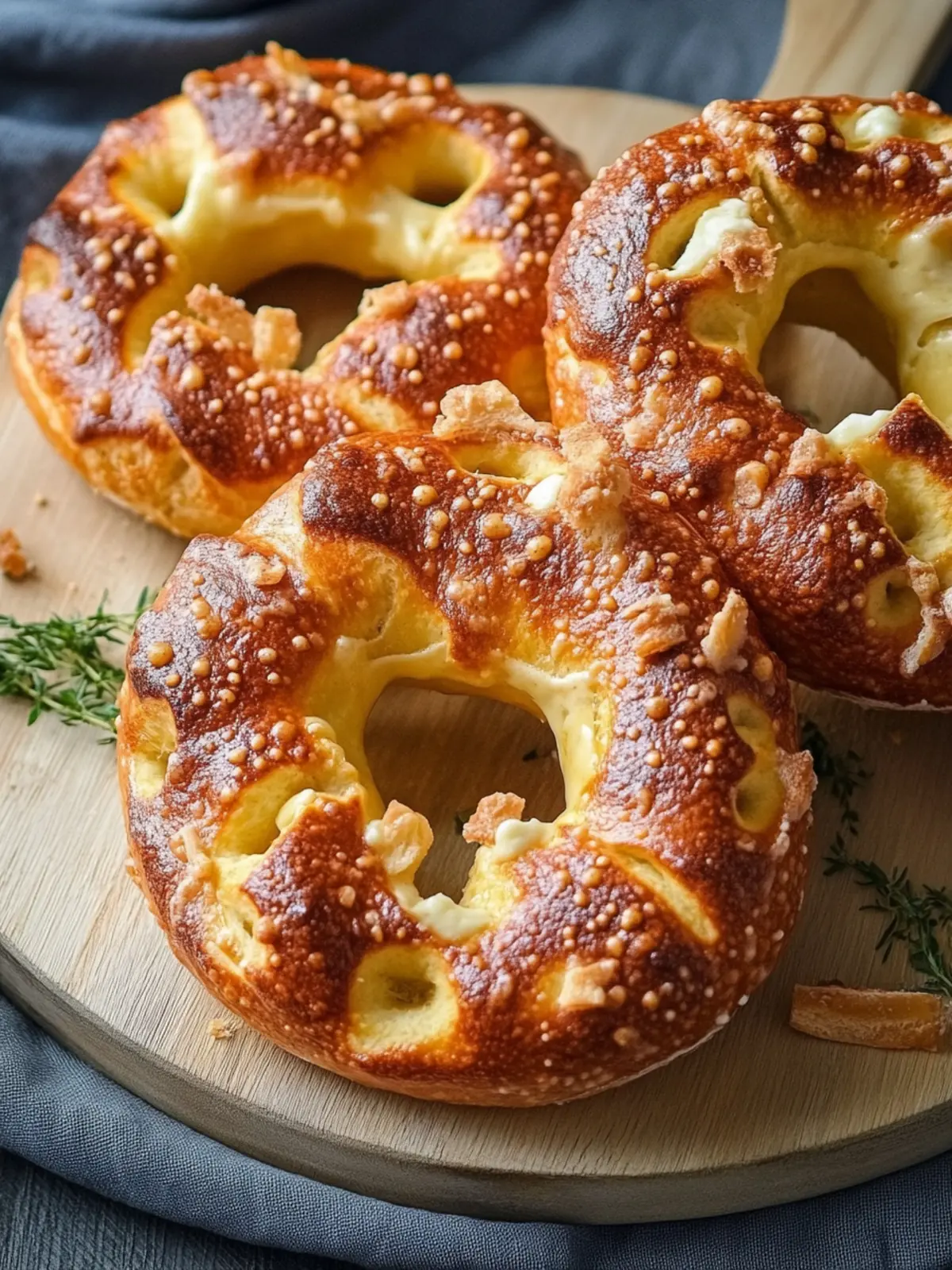 Gebratene Brezeln mit Schinken und Käse – Ein Genuss für Jeden 2 Gebratene Brezeln mit Schinken und Käse