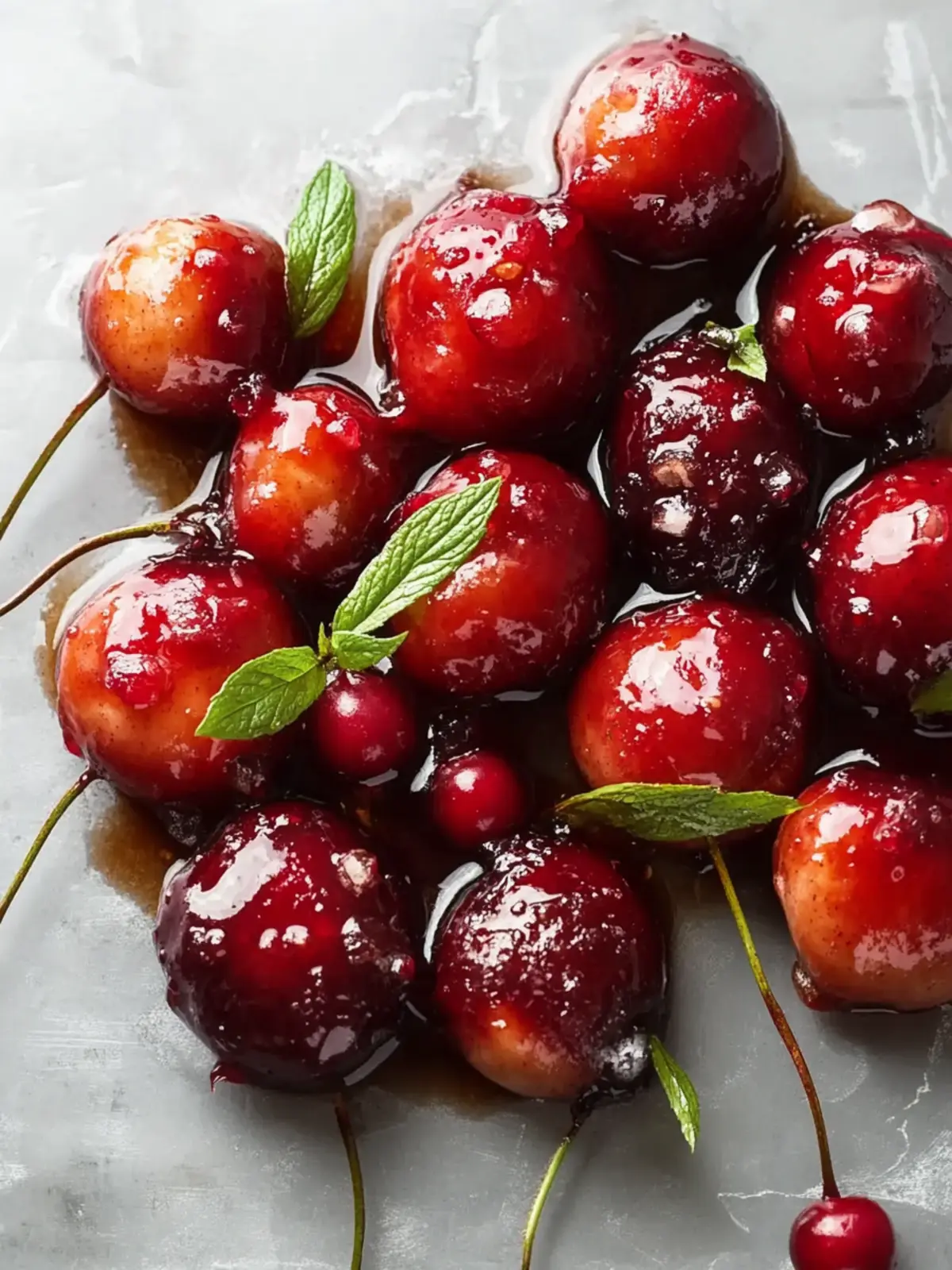 Klebrige Kirsch-Hähnchenschenkel: Süß und herzhaft perfektioniert 4 Klebrige Kirsch-Hähnchenschenkel