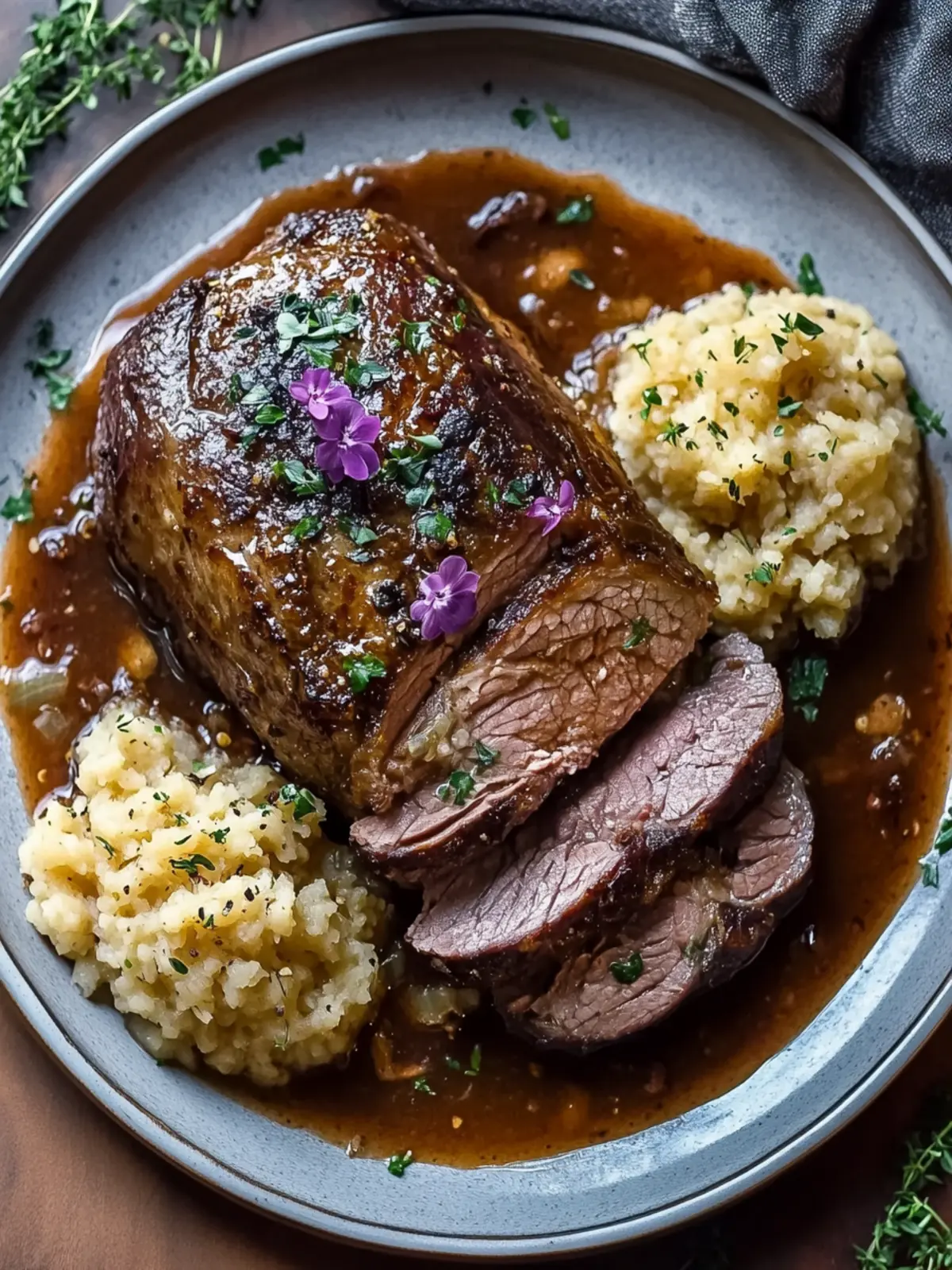 Zarter Traditioneller Sauerbraten für herzliche Abendessen 5 Zarter Traditioneller Sauerbraten