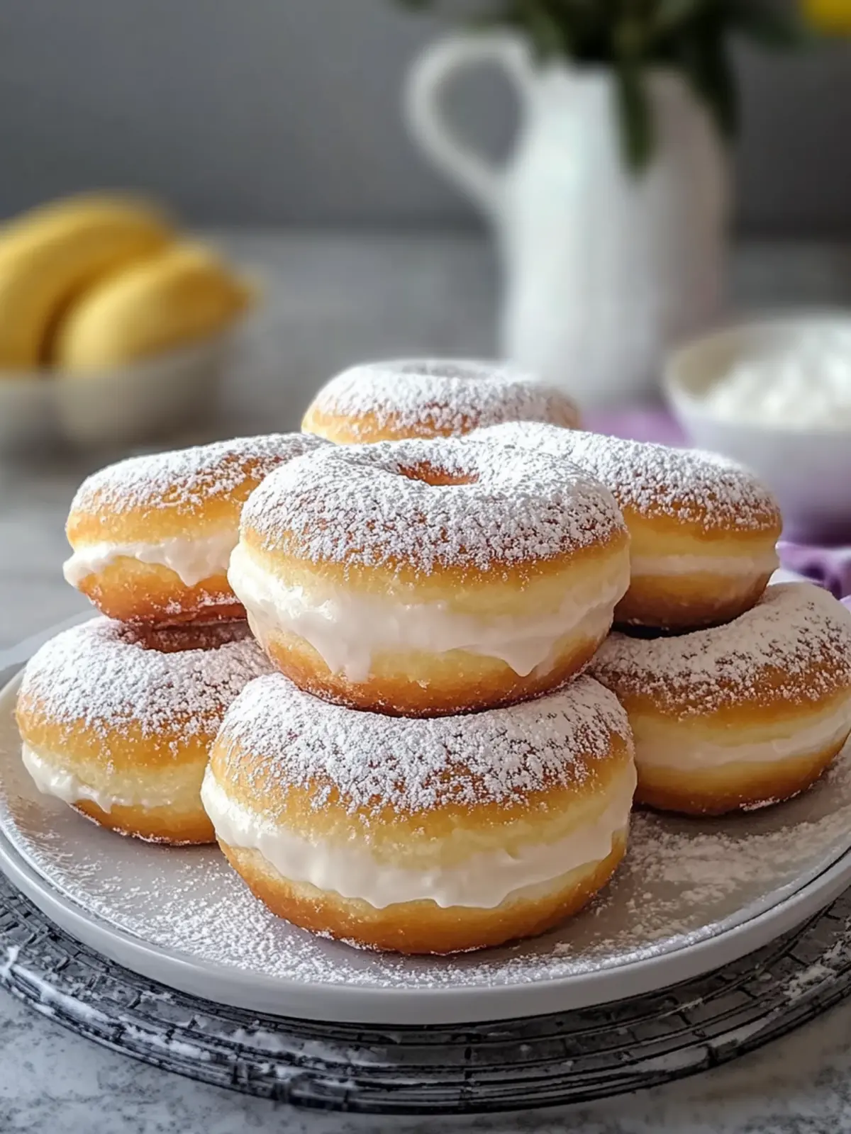 Frisch und luftig: Hausgemachter Milchcremedonut für jeden Tag 4 Frisch und luftig hausgemachter Milchcremedonut