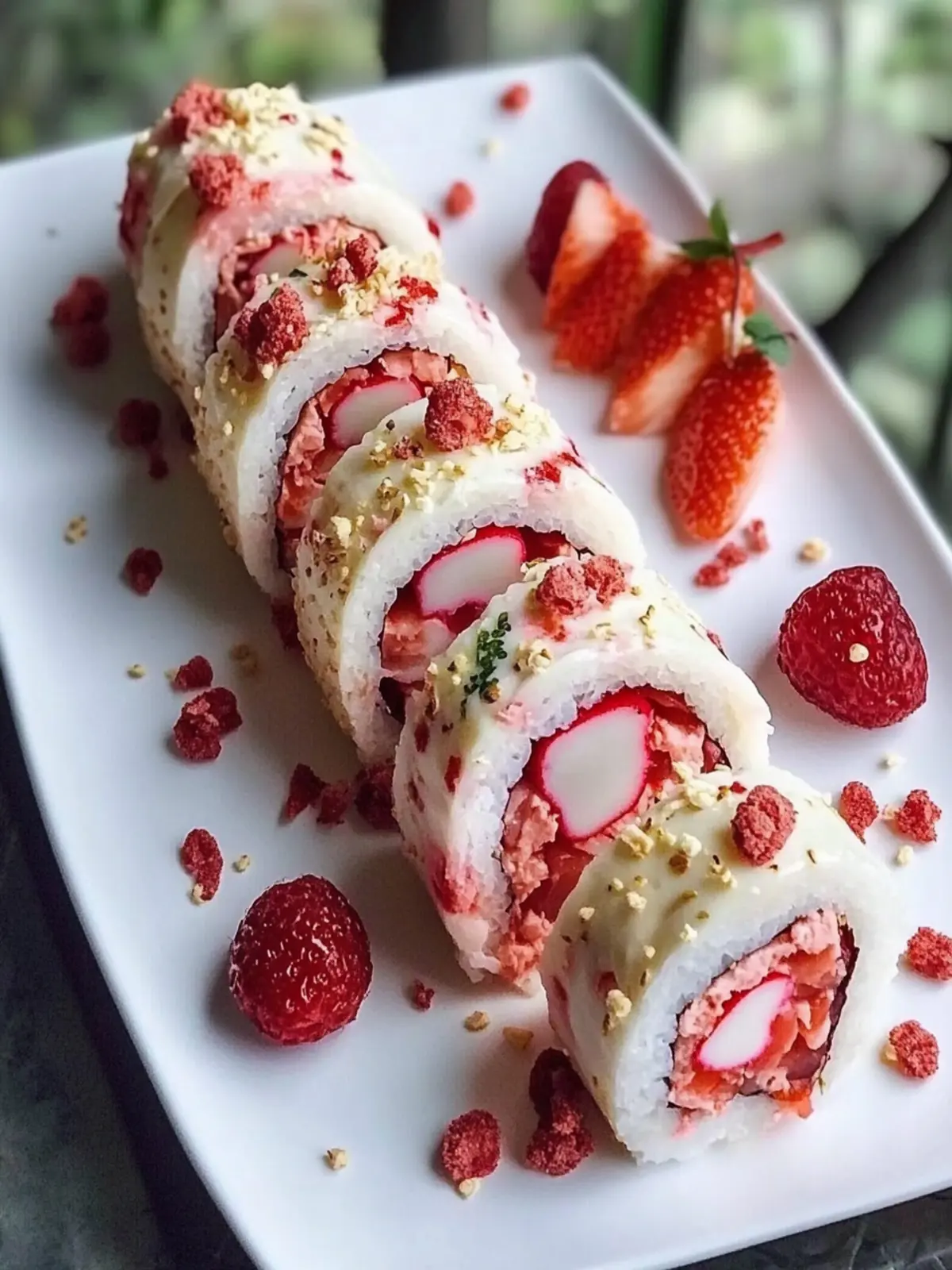 Erdbeerkuchen Sushi: Kreatives Dessert für jeden Anlass 2 Erdbeerkuchen Sushi