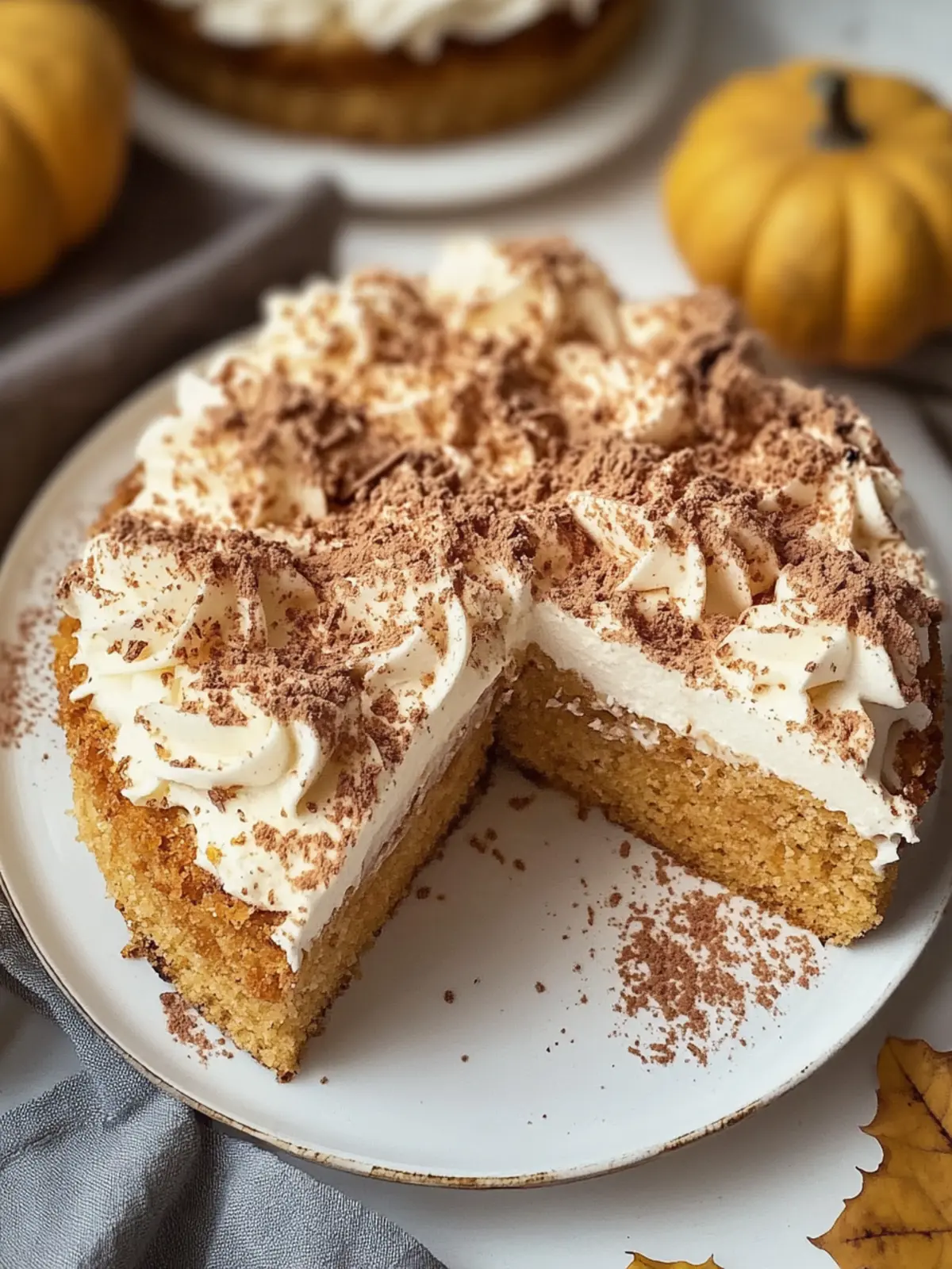 Chai Latte Kürbiskuchen für perfekten Herbstgenuss zuhause 2 Chai Latte Kürbis Kuchen für perfekten Herbst