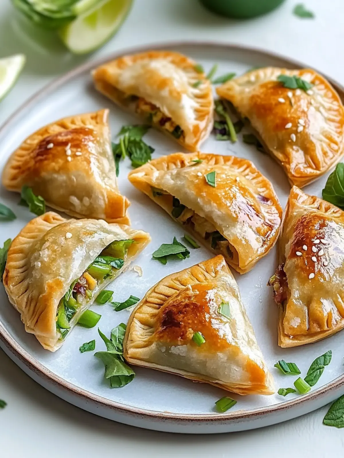 Leckere vegetarische Teigtaschen – Schnell und einfach selbstgemacht 4 Leckere vegetarische Teigtaschen